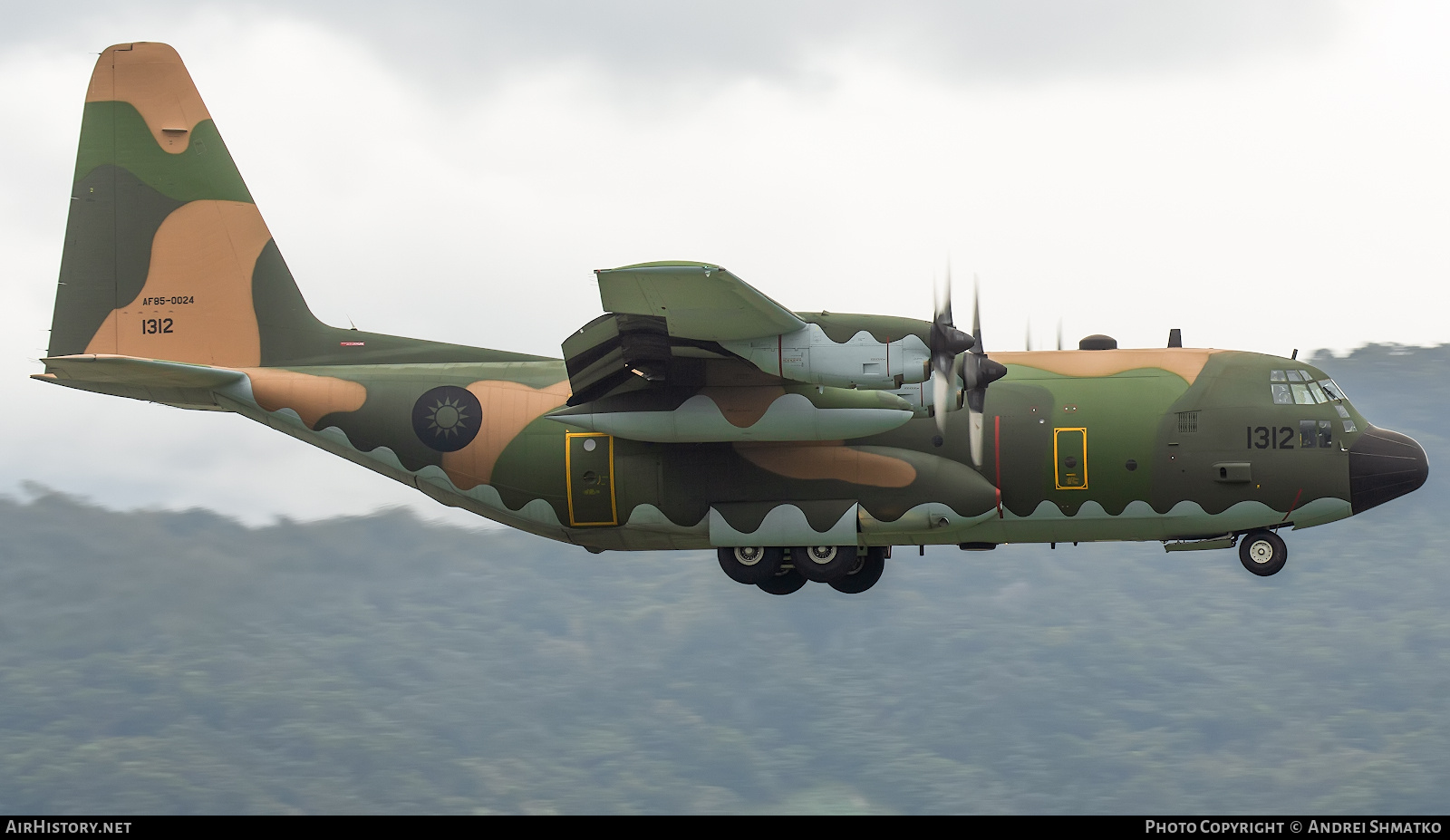 Aircraft Photo of 1312 | Lockheed C-130H Hercules | Taiwan - Air Force | AirHistory.net #781307