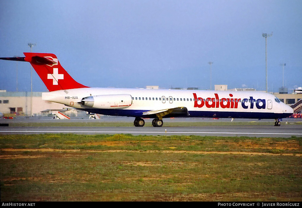Aircraft Photo of HB-IUA | McDonnell Douglas MD-87 (DC-9-87) | BalairCTA | AirHistory.net #781311