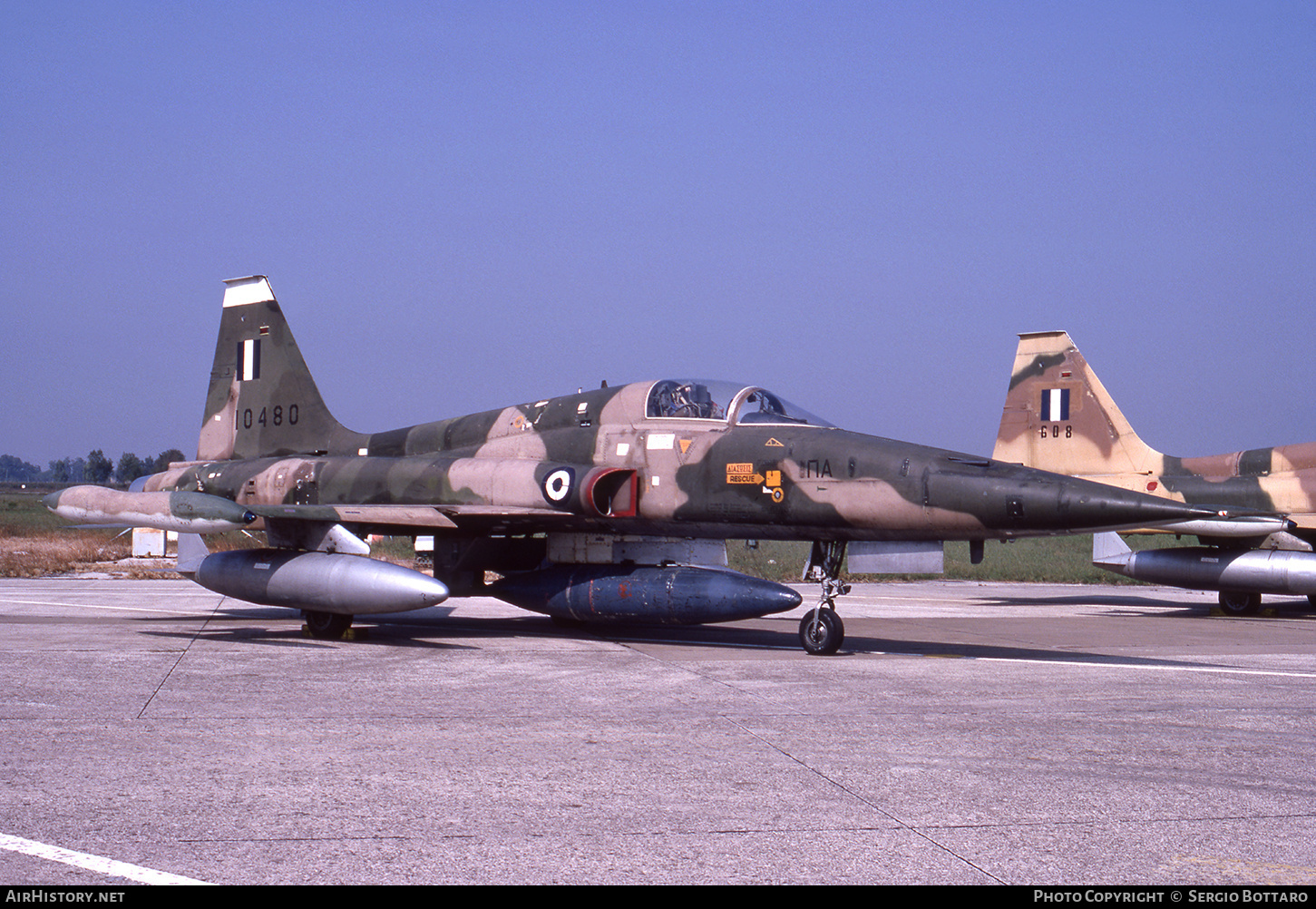 Aircraft Photo of 10480 | Northrop F-5A Freedom Fighter | Greece - Air Force | AirHistory.net #781319