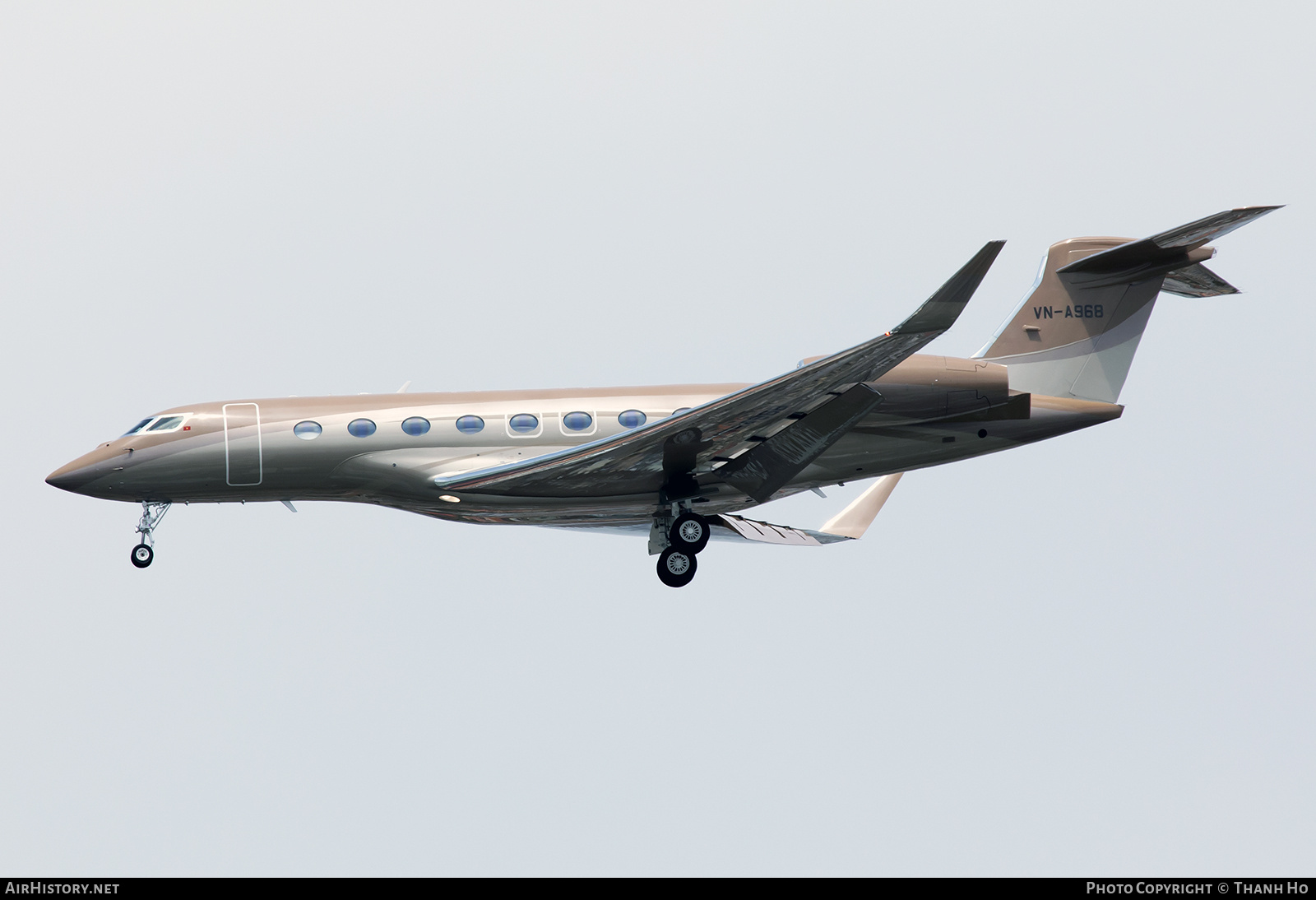 Aircraft Photo of VN-A968 | Gulfstream Aerospace G650ER (G-VI) | Blue Sky | AirHistory.net #781320