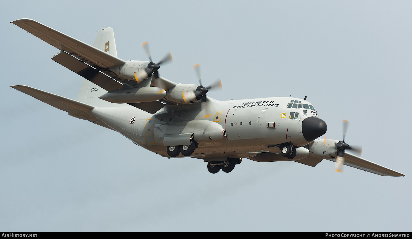 Aircraft Photo of L8-3/23 | Lockheed C-130H Hercules | Thailand - Air Force | AirHistory.net #781327