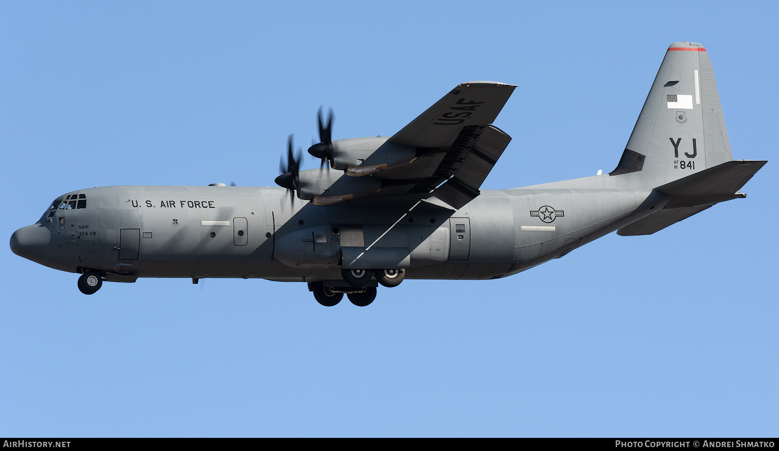 Aircraft Photo of 16-5841 / AF16-841 | Lockheed Martin C-130J-30 Hercules | USA - Air Force | AirHistory.net #781328