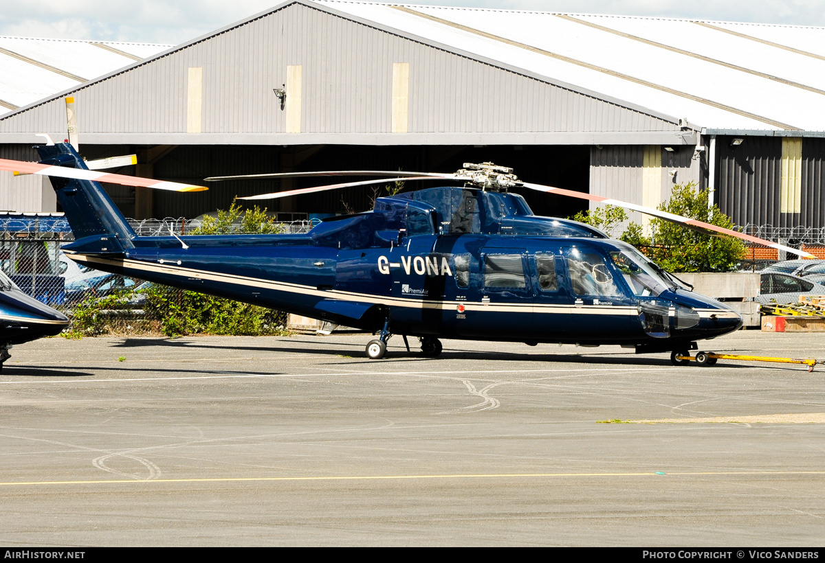 Aircraft Photo of G-VONA | Sikorsky S-76A | AirHistory.net #781336