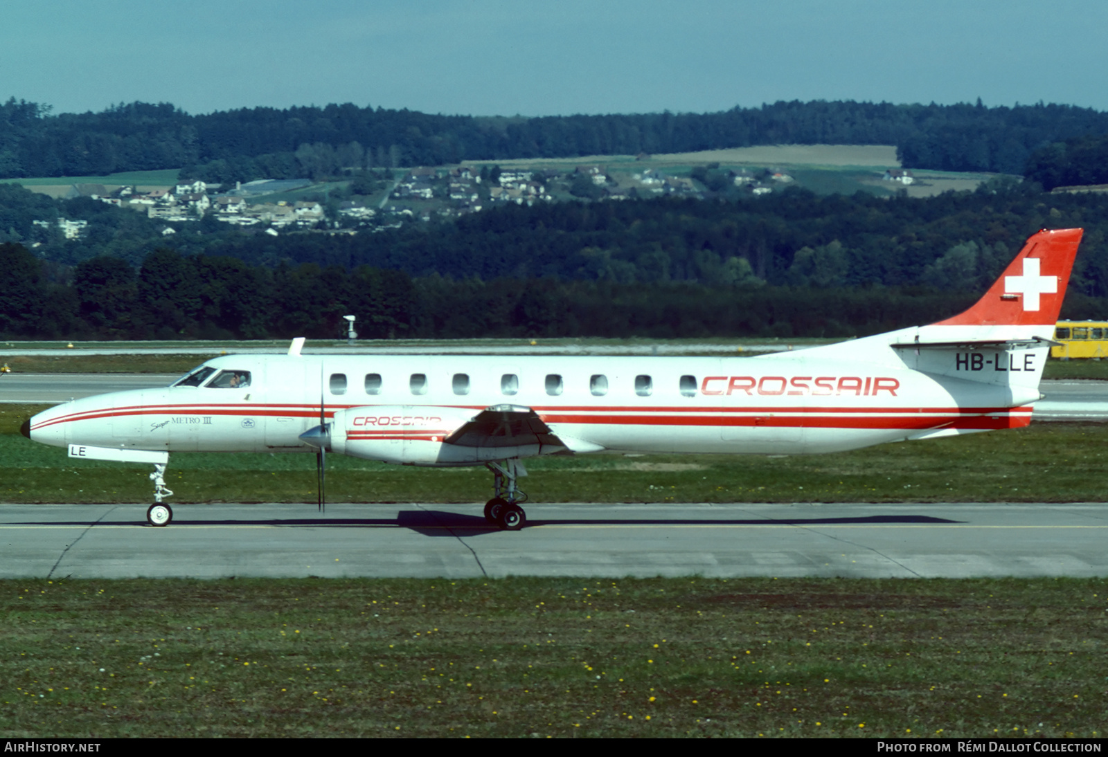 Aircraft Photo of HB-LLE | Fairchild Swearingen SA-227AC Metro III | Crossair | AirHistory.net #781341
