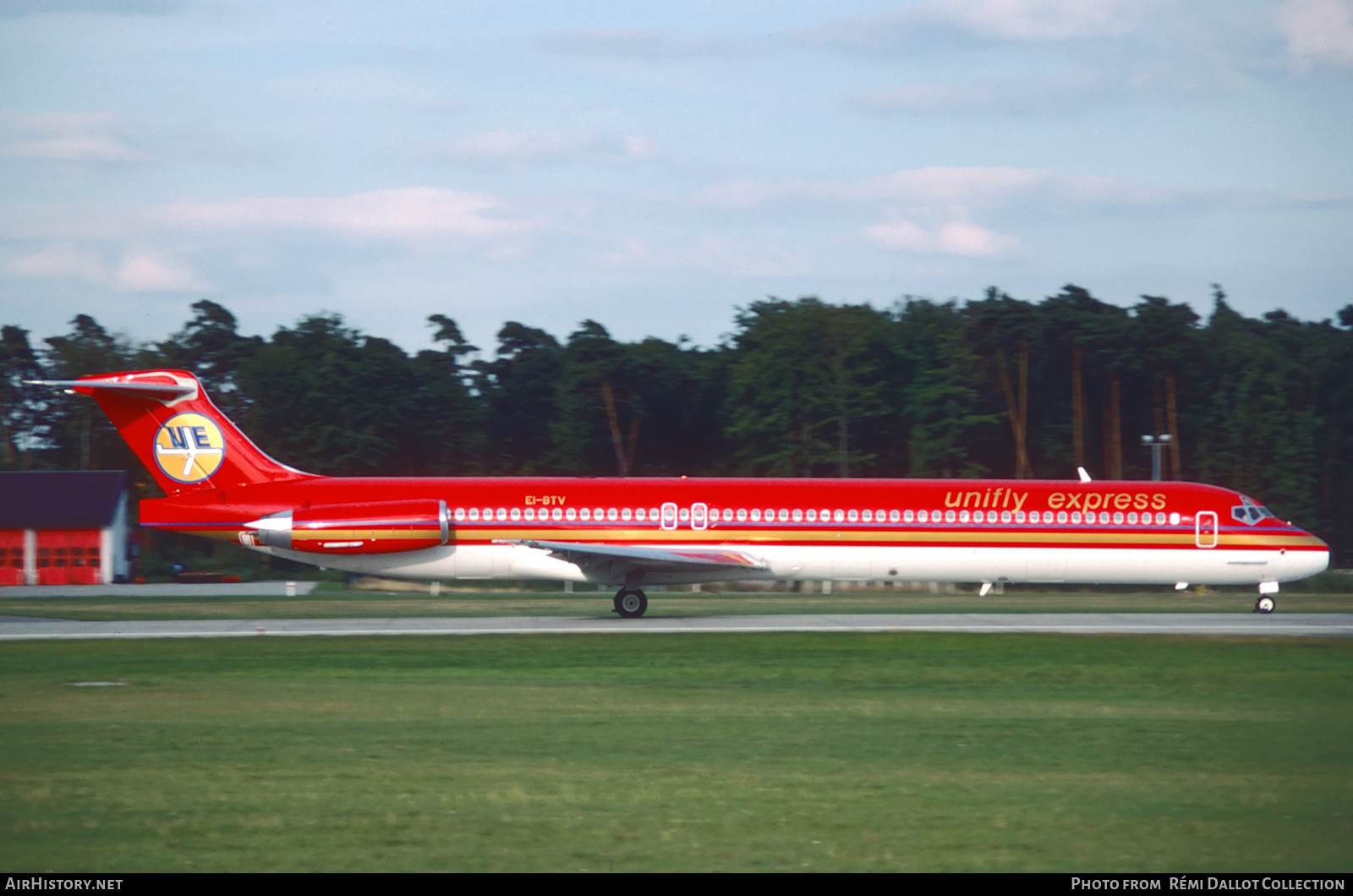 Aircraft Photo of EI-BTV | McDonnell Douglas MD-83 (DC-9-83) | Unifly Express | AirHistory.net #781343