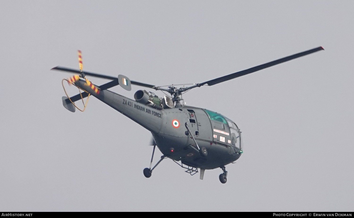 Aircraft Photo of ZA431 | Hindustan SA-316B Chetak | India - Air Force | AirHistory.net #781380