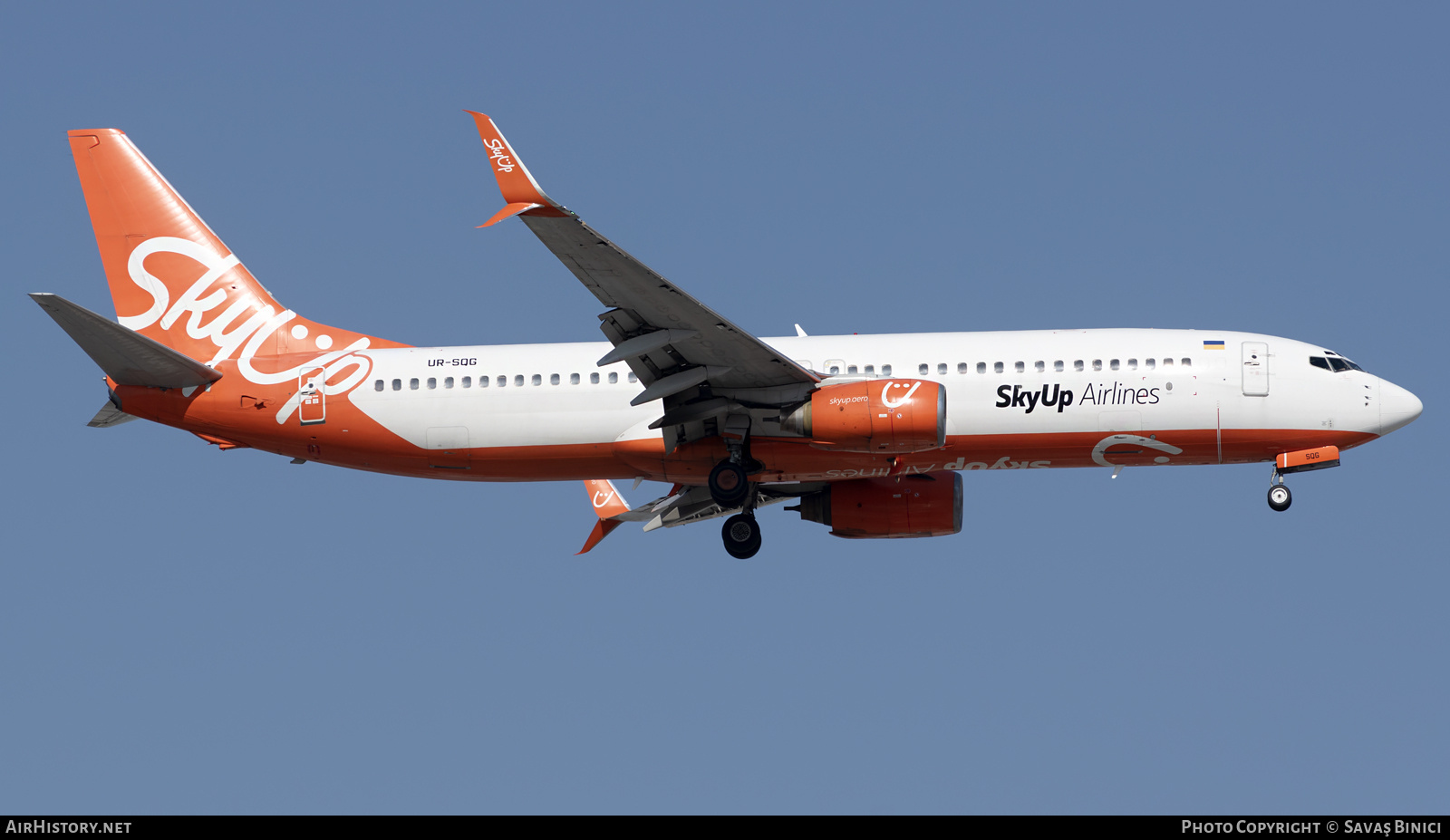 Aircraft Photo of UR-SQG | Boeing 737-8Z0 | SkyUp Airlines | AirHistory.net #781394