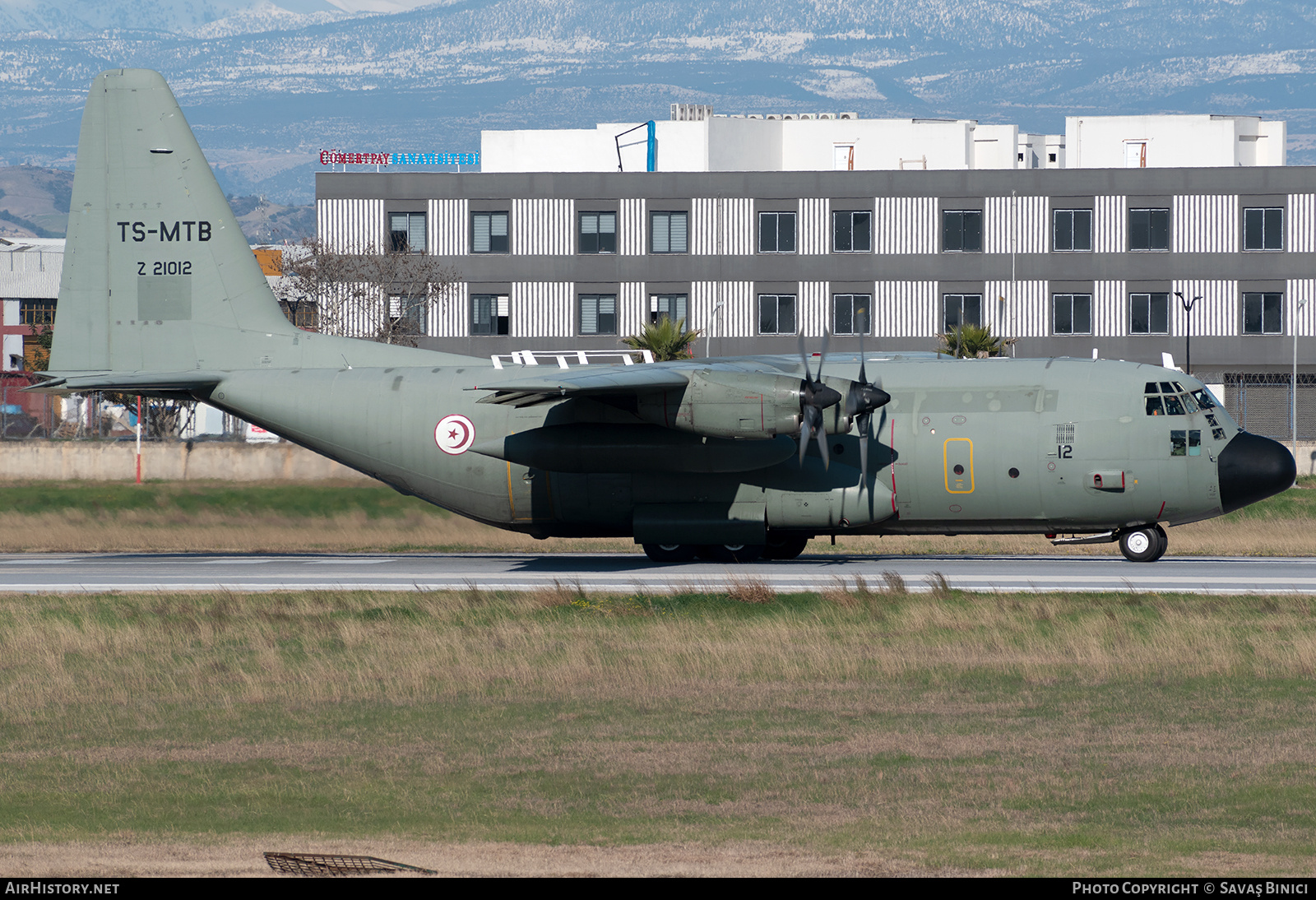 Aircraft Photo of Z21012 / TS-MTB | Lockheed C-130H Hercules | Tunisia - Air Force | AirHistory.net #781416