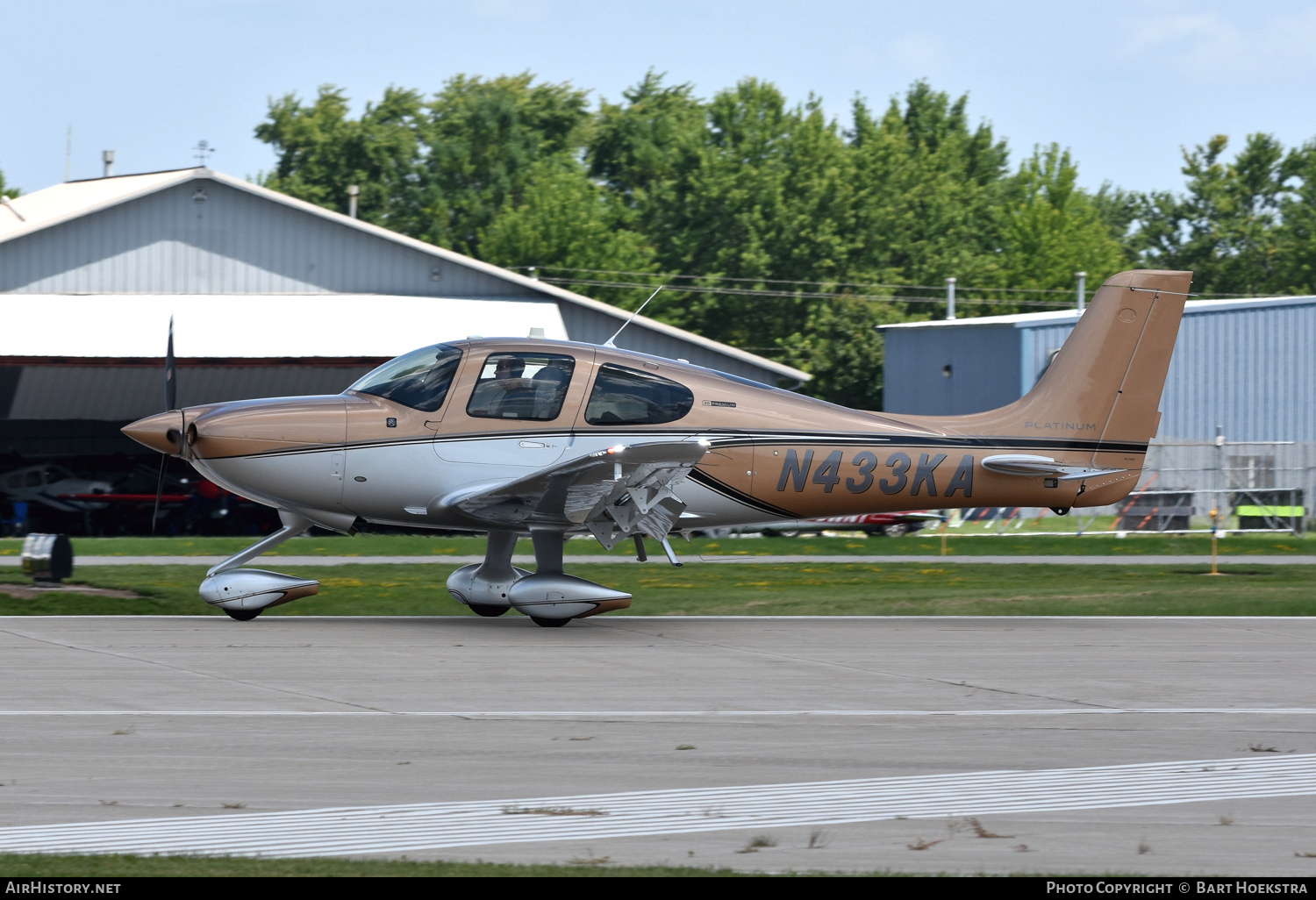 Aircraft Photo of N433KA | Cirrus SR-20 G6-GTS Platinum | AirHistory.net #781421