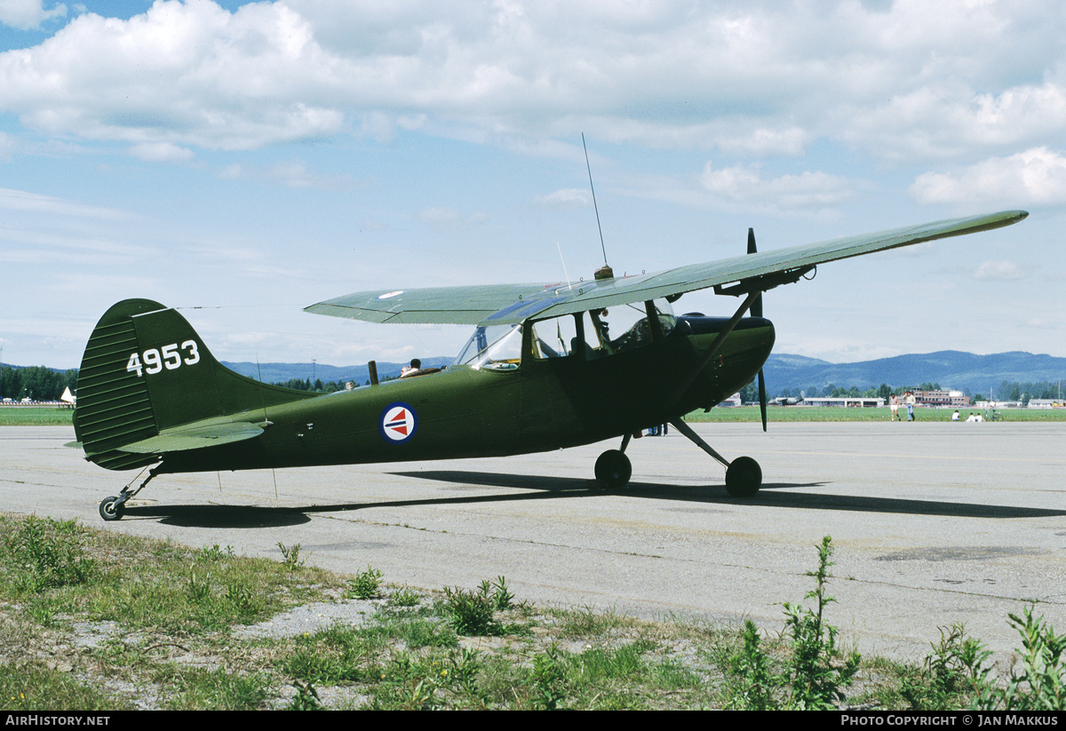 Aircraft Photo of 4953 | Cessna O-1E Bird Dog | Norway - Air Force | AirHistory.net #781434