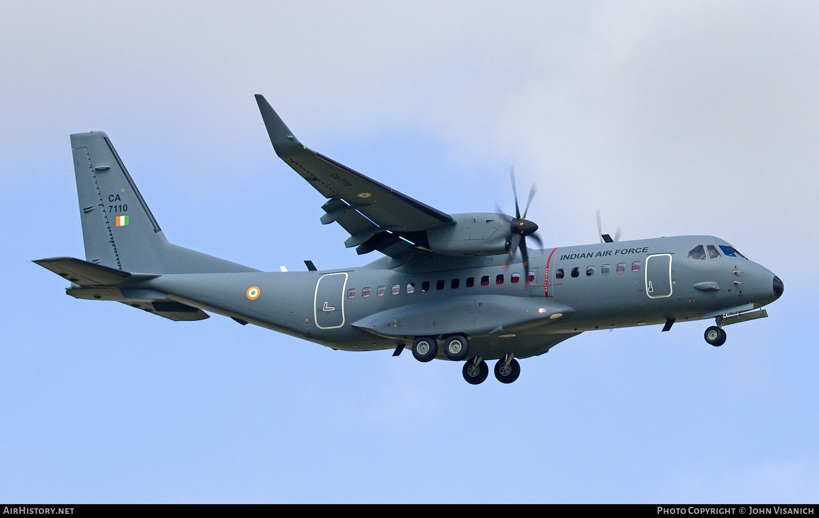Aircraft Photo of CA7110 | CASA C295MW | India - Air Force | AirHistory.net #781438