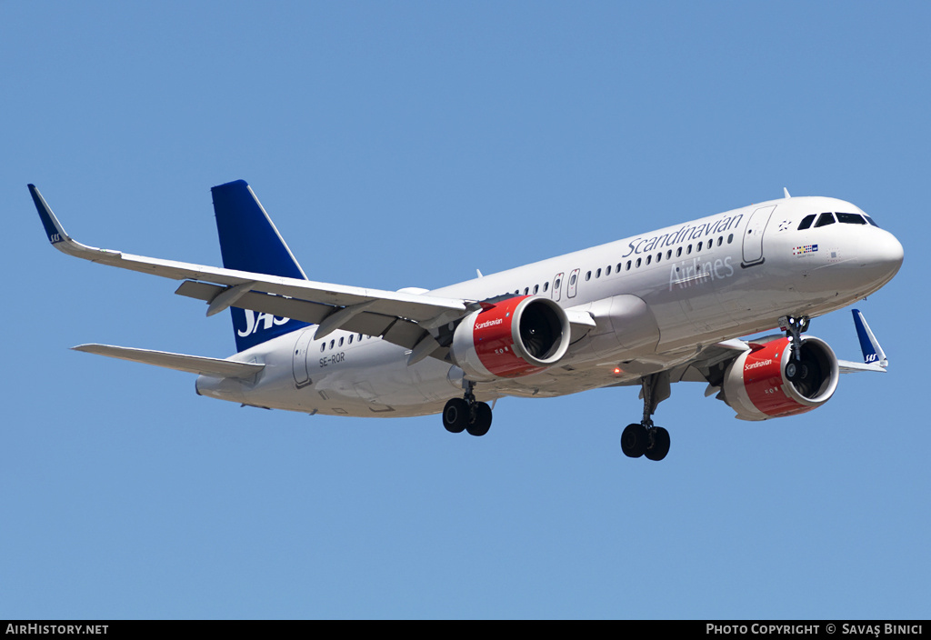 Aircraft Photo of SE-ROR | Airbus A320-251N | Scandinavian Airlines - SAS | AirHistory.net #781458