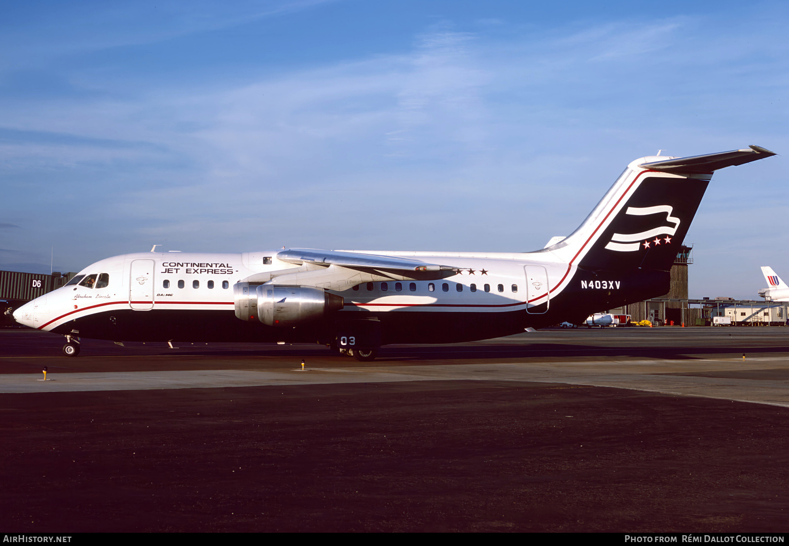 Aircraft Photo of N403XV | British Aerospace BAe-146-200 | Continental Jet Express | AirHistory.net #781464