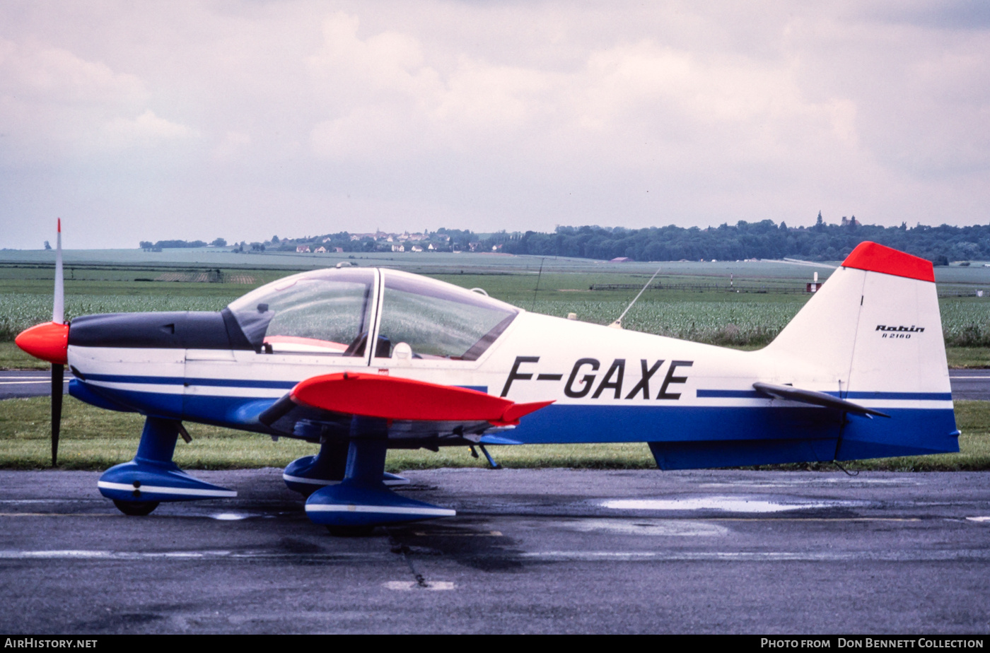 Aircraft Photo of F-GAXE | Robin R-2160 Alpha Sport | AirHistory.net #781471