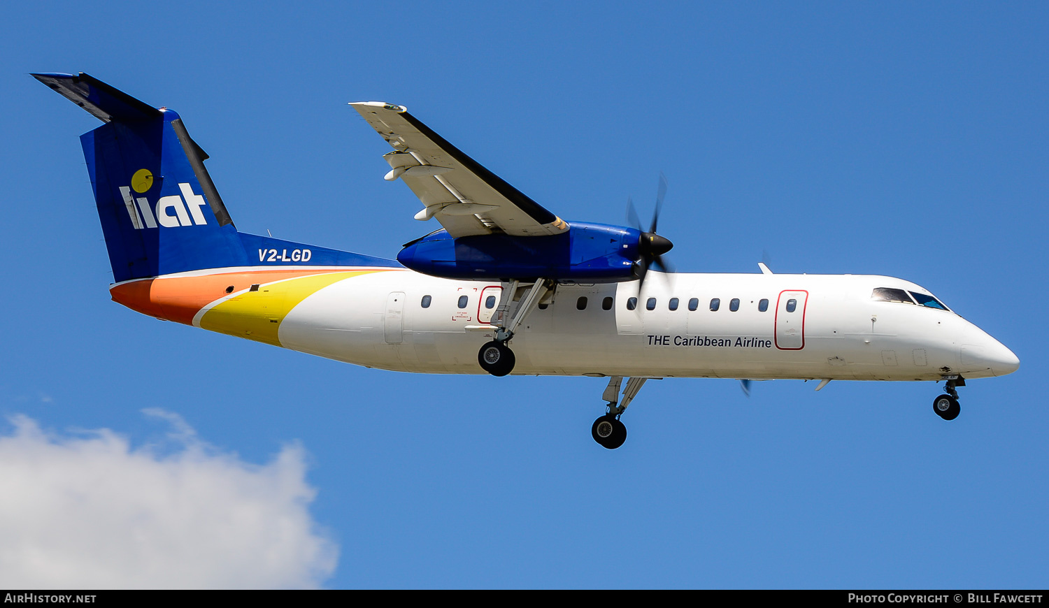 Aircraft Photo of V2-LGD | De Havilland Canada DHC-8-311 Dash 8 | LIAT - Leeward Islands Air Transport | AirHistory.net #781476
