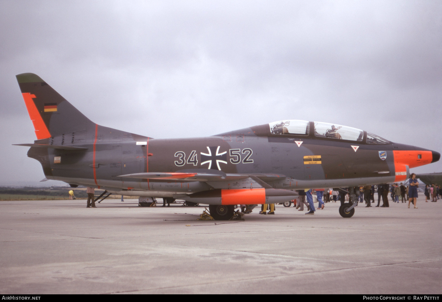 Aircraft Photo of 3452 | Fiat G-91T/3 | Germany - Air Force | AirHistory.net #781478