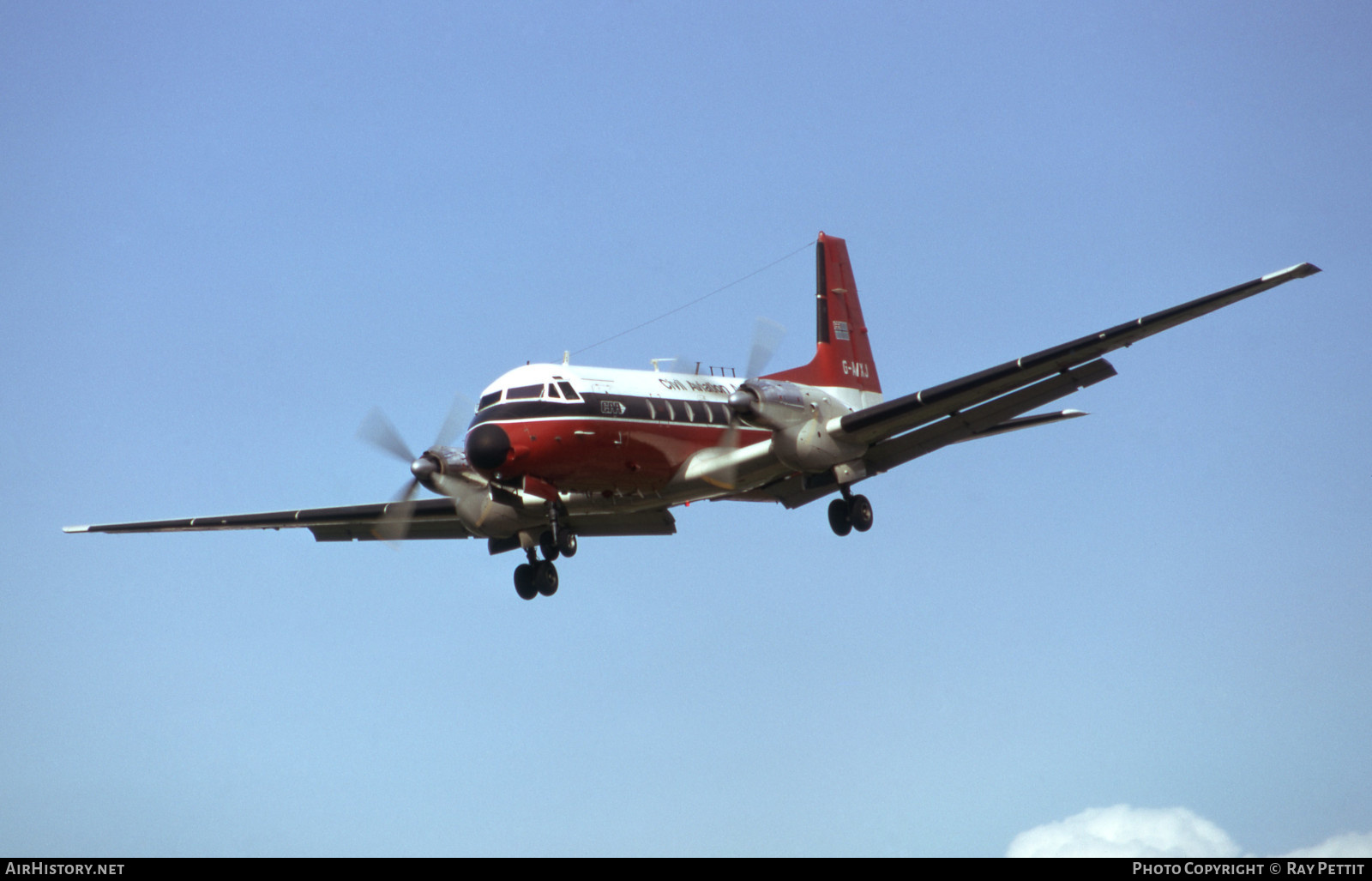 Aircraft Photo of G-AVXJ | Hawker Siddeley HS-748 Srs2/238 | Civil Aviation Authority - CAA | AirHistory.net #781479
