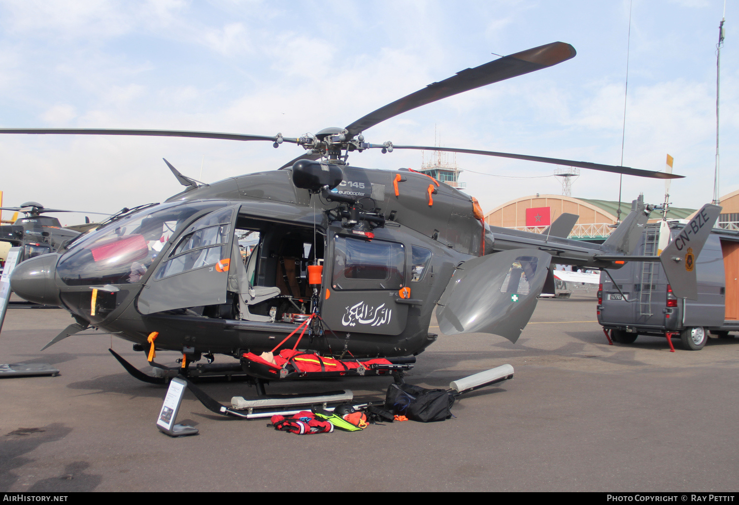 Aircraft Photo of CN-BZE | Airbus Helicopters EC-145 (BK-117 D-2) | Morocco - Gendarmerie | AirHistory.net #781492