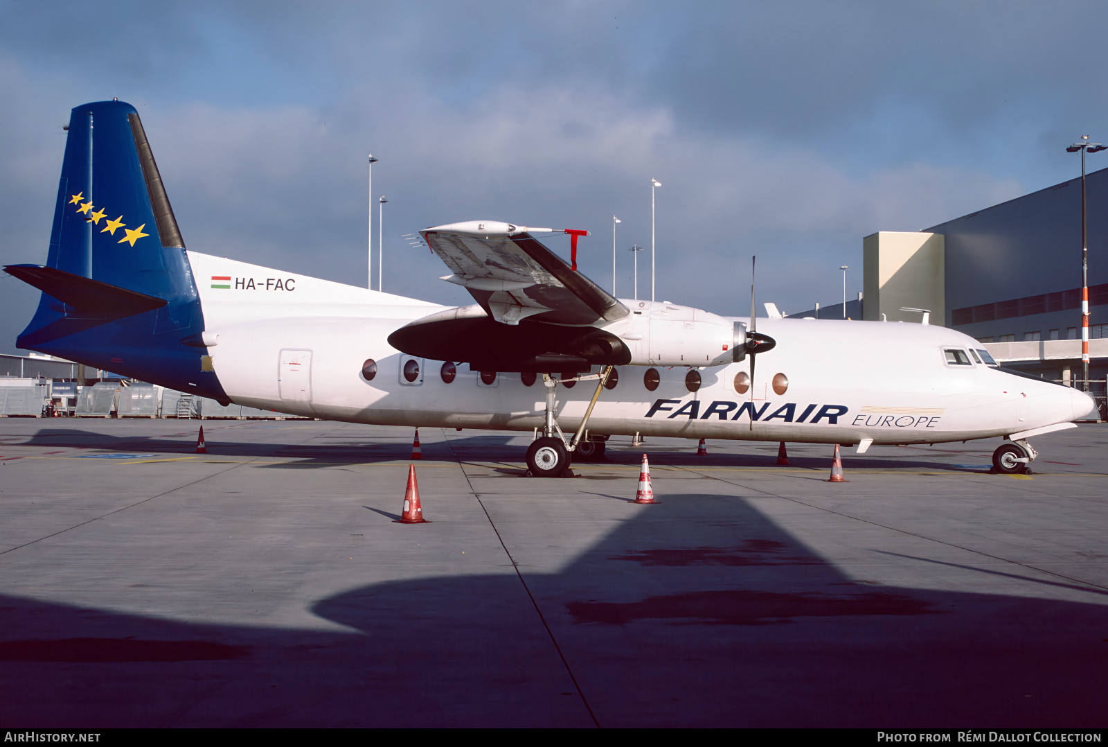 Aircraft Photo of HA-FAC | Fokker F27-500 Friendship | Farnair Europe | AirHistory.net #781495