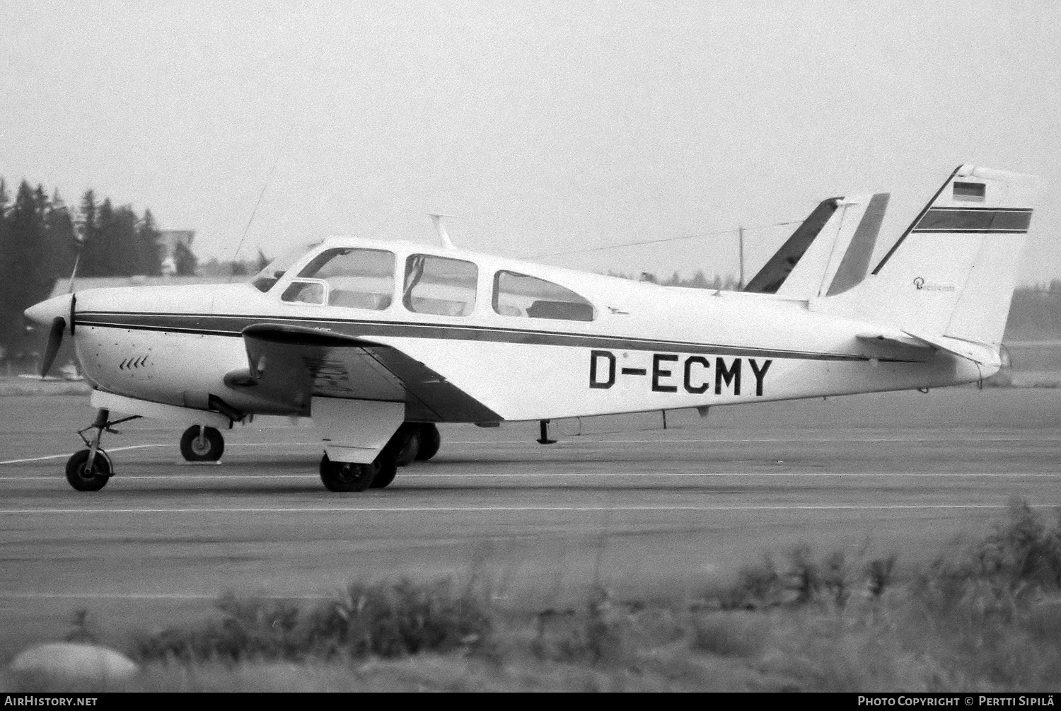 Aircraft Photo of D-ECMY | Beech 35-C33A Debonair 285 | AirHistory.net #781501