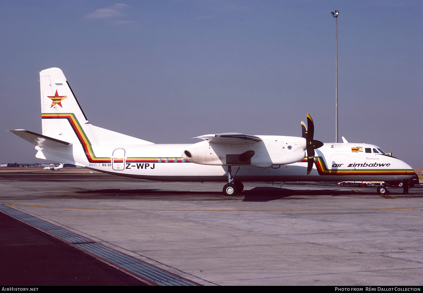 Aircraft Photo of Z-WPJ | Xian MA60 | Air Zimbabwe | AirHistory.net #781506
