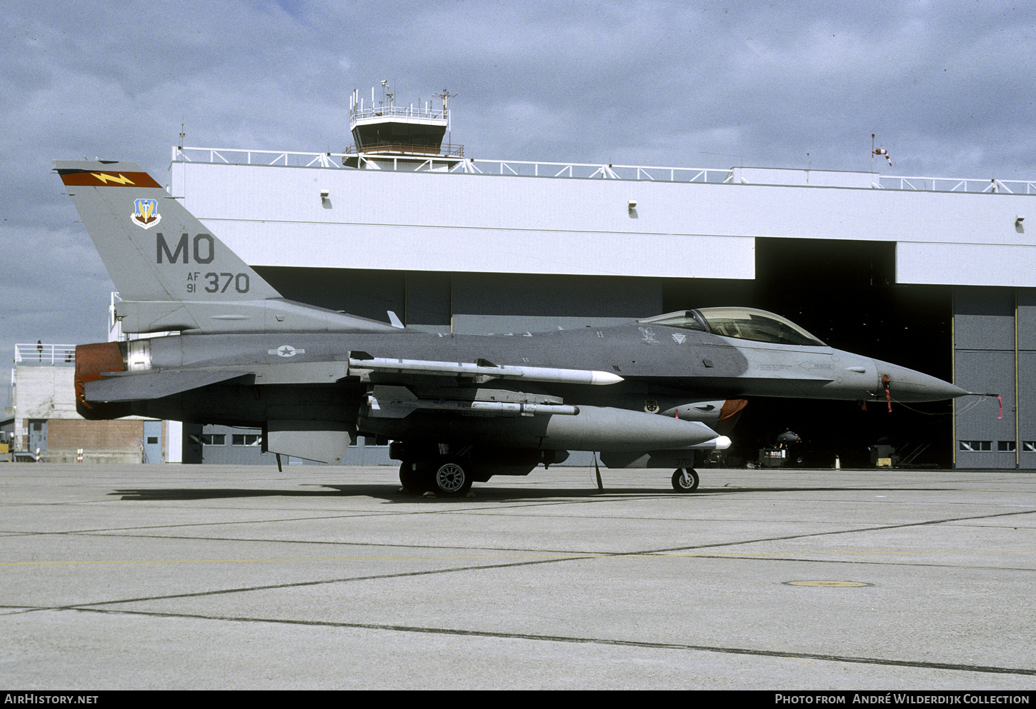 Aircraft Photo of 91-0370 / AF91-370 | General Dynamics F-16C Fighting Falcon | USA - Air Force | AirHistory.net #781533