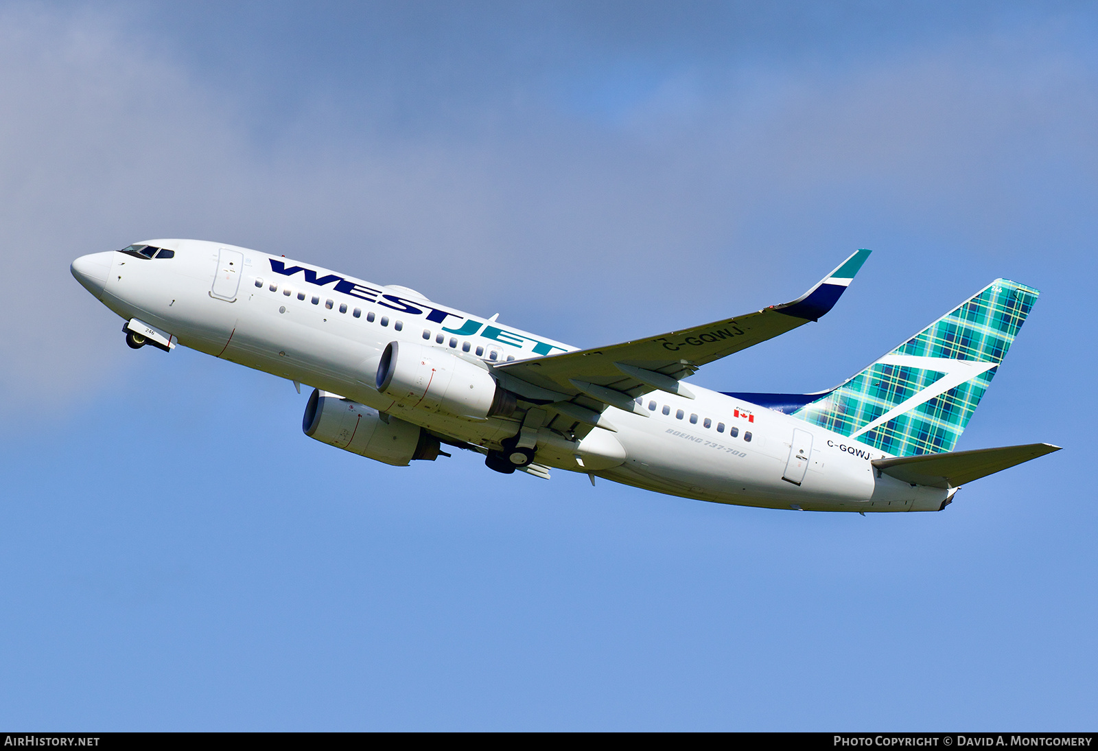 Aircraft Photo of C-GQWJ | Boeing 737-7CT | WestJet | AirHistory.net #781538