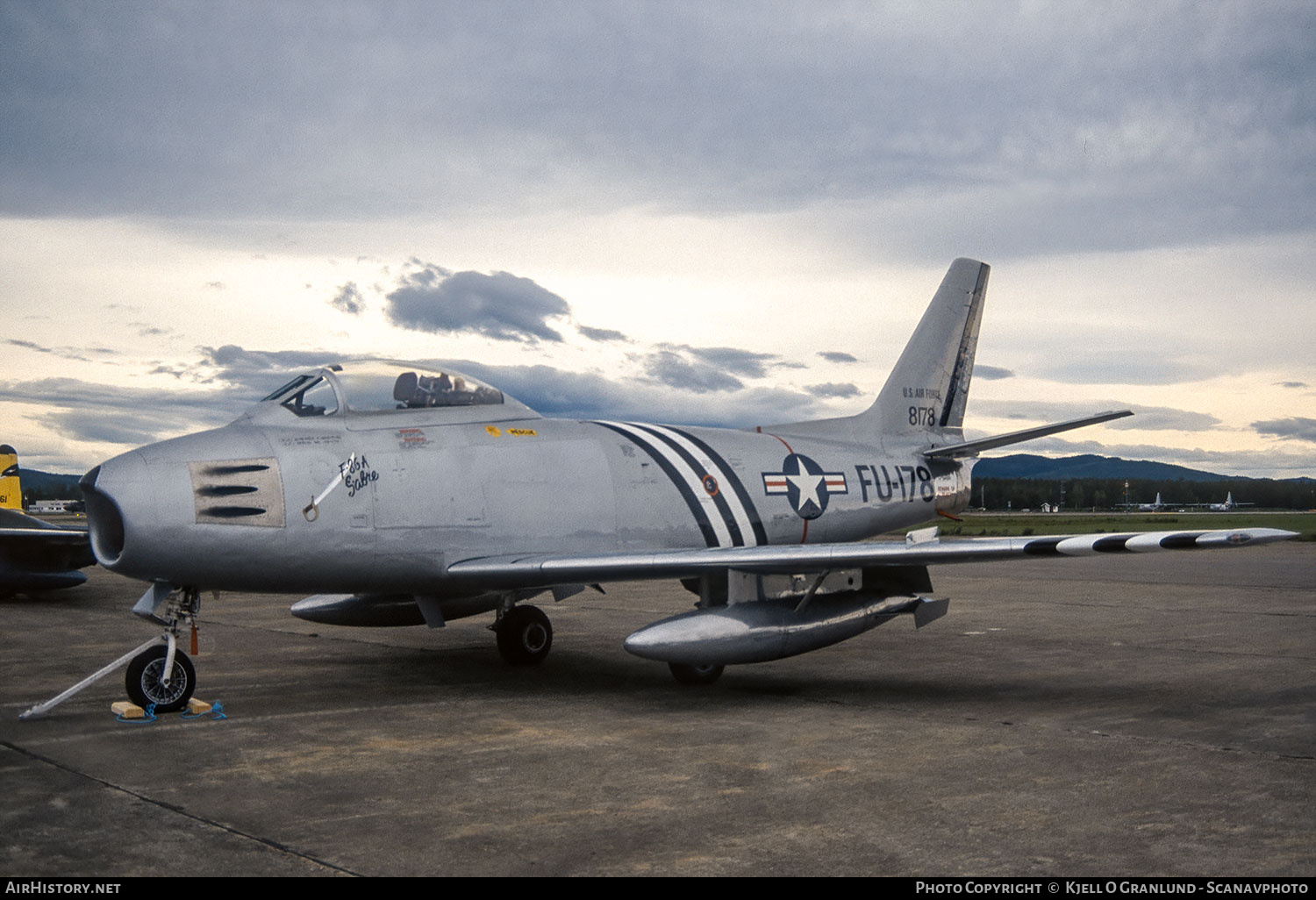 Aircraft Photo of G-SABR / 8178 | North American F-86A Sabre | USA - Air Force | AirHistory.net #781540