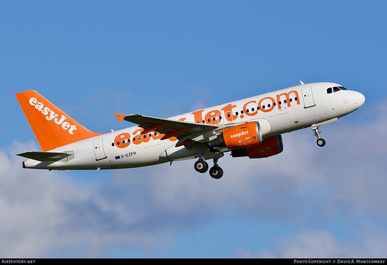 Aircraft Photo of G-EZFH | Airbus A319-111 | EasyJet | AirHistory.net #781545
