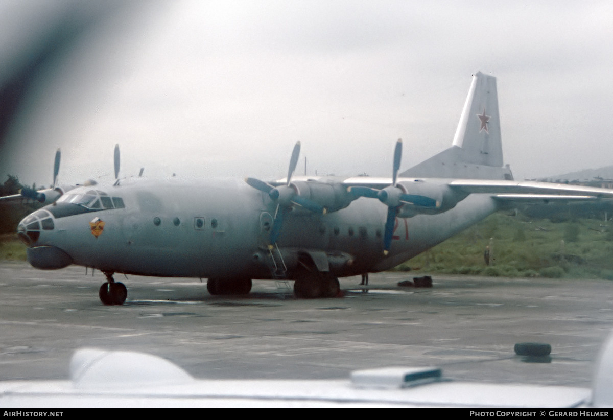 Aircraft Photo of 21 red | Antonov An-12BK | Russia - Navy | AirHistory.net #781568