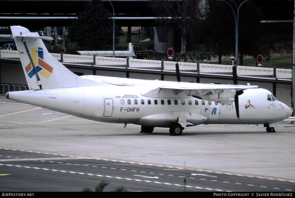 Aircraft Photo of F-OHFH | ATR ATR-42-300 | Air Sicilia | AirHistory.net #781570