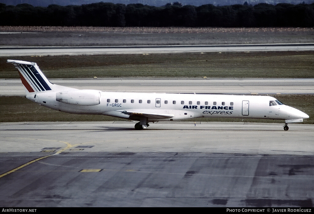 Aircraft Photo of F-GRGC | Embraer ERJ-145EU (EMB-145EU) | Air France Express | AirHistory.net #781571
