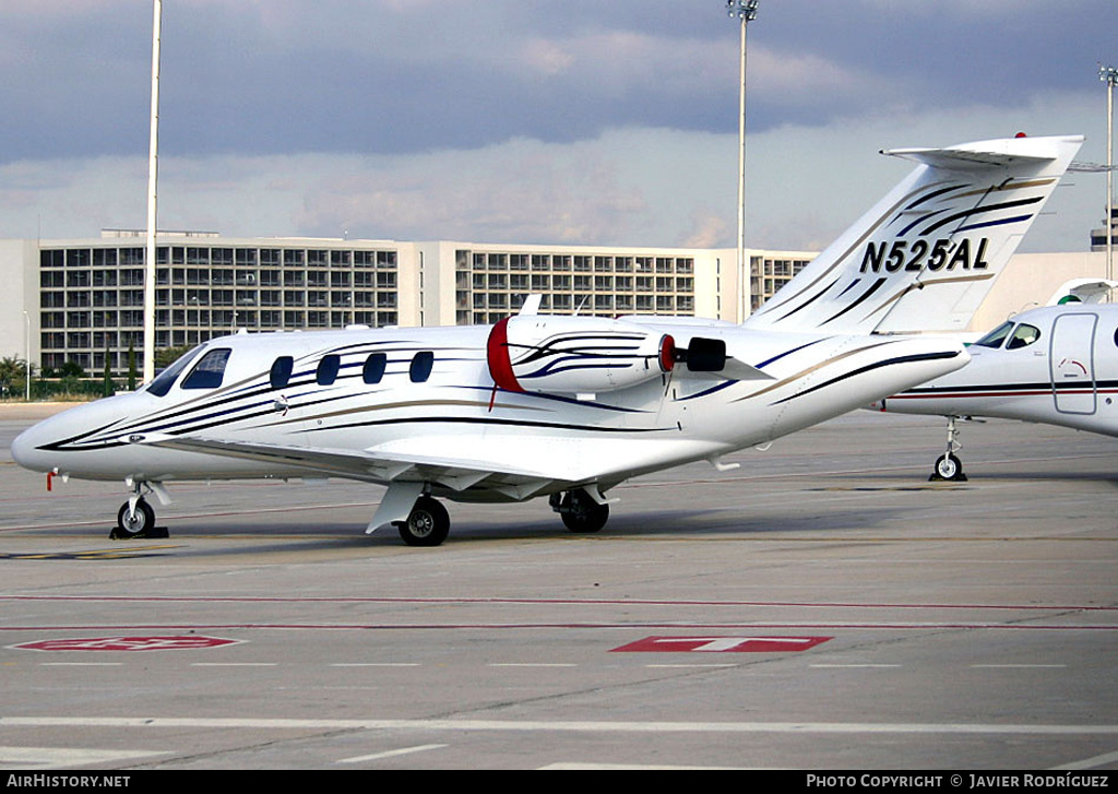 Aircraft Photo of N525AL | Cessna 525 CitationJet | AirHistory.net #781573