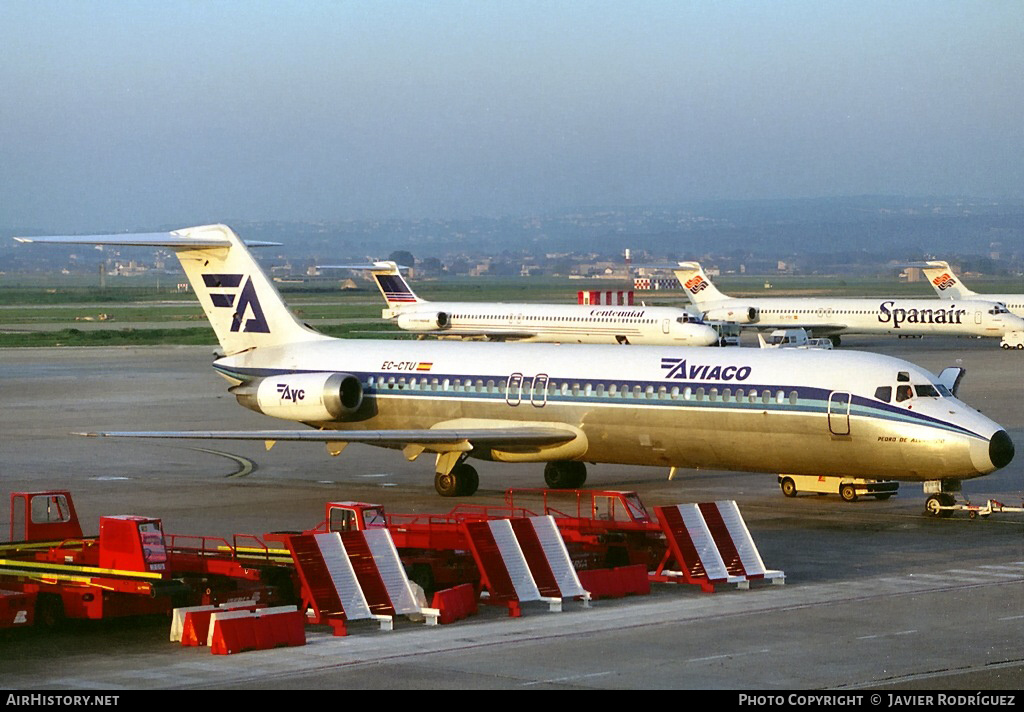 Aircraft Photo of EC-CTU | McDonnell Douglas DC-9-34CF | Aviaco | AirHistory.net #781578