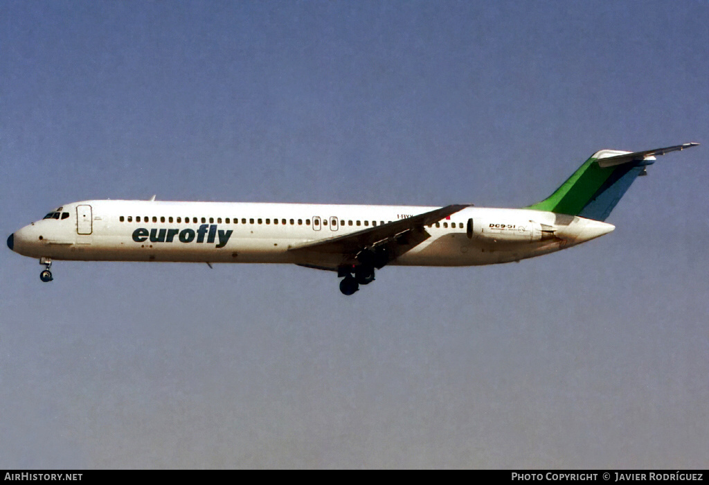 Aircraft Photo of I-FLYY | McDonnell Douglas DC-9-51 | Eurofly | AirHistory.net #781584