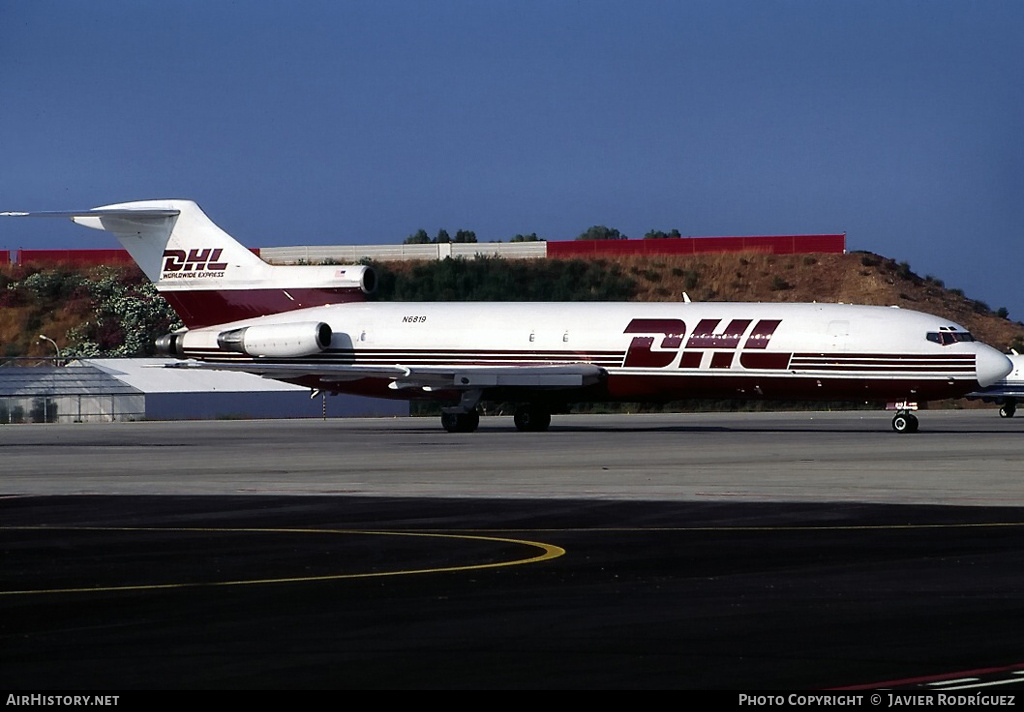 Aircraft Photo of N6819 | Boeing 727-223(F) | DHL Worldwide Express | AirHistory.net #781591