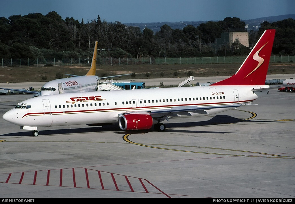 Aircraft Photo of G-OJSW | Boeing 737-8Q8 | Sabre Airways | AirHistory.net #781595