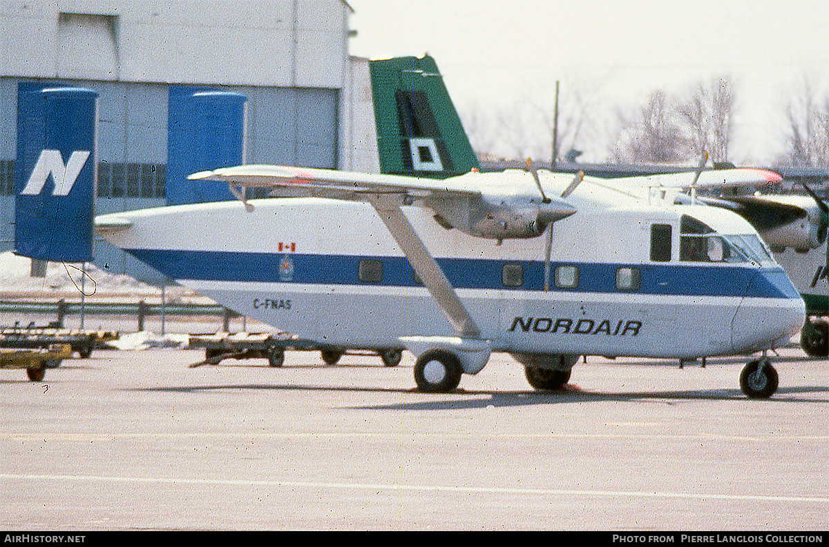 Aircraft Photo of C-FNAS | Short SC.7 Skyvan 3-100 | Nordair | AirHistory.net #781612
