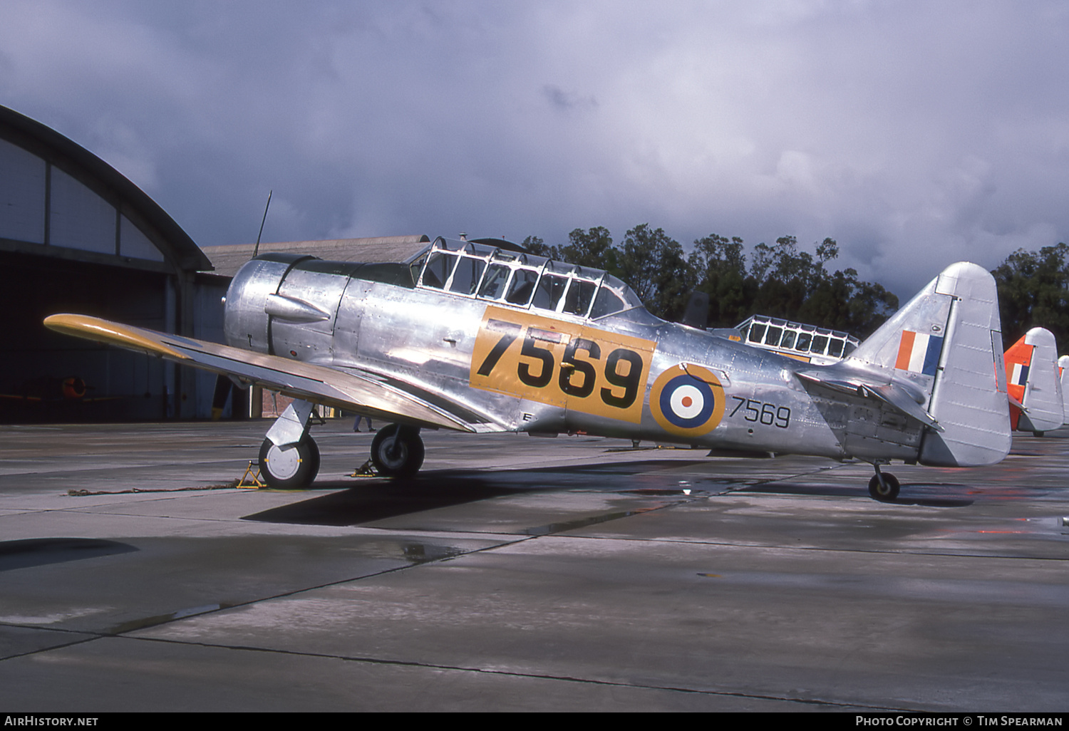 Aircraft Photo of 7569 | North American AT-6D Harvard III | South Africa - Air Force | AirHistory.net #781620