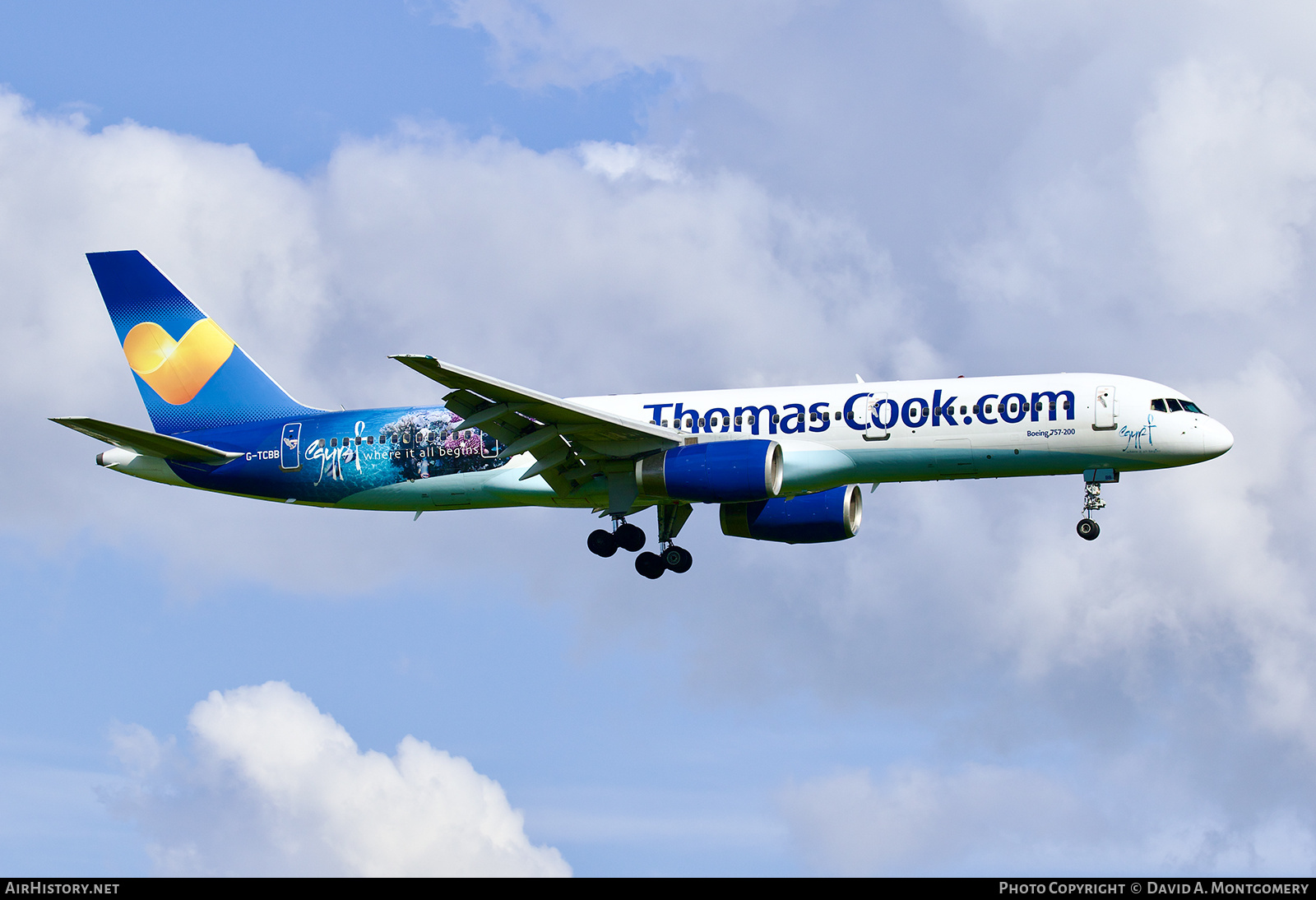 Aircraft Photo of G-TCBB | Boeing 757-236 | Thomas Cook Airlines | AirHistory.net #781624