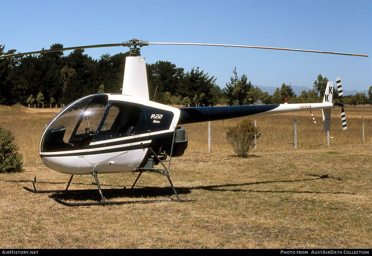 Aircraft Photo of ZK-HKK / HK | Robinson R-22 Beta | AirHistory.net #781645