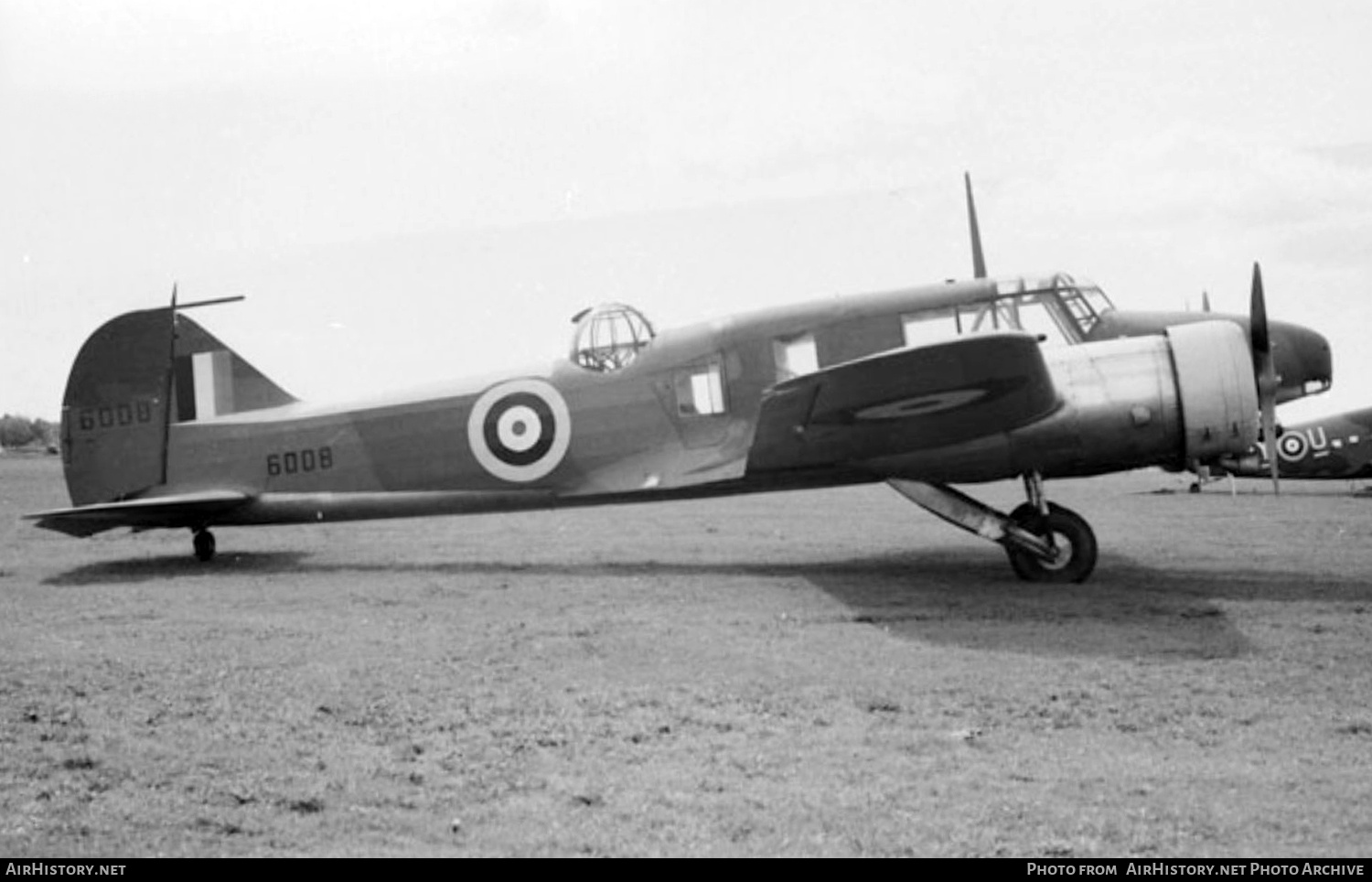 Aircraft Photo of 6008 | Avro 652A Anson III | Canada - Air Force | AirHistory.net #781648
