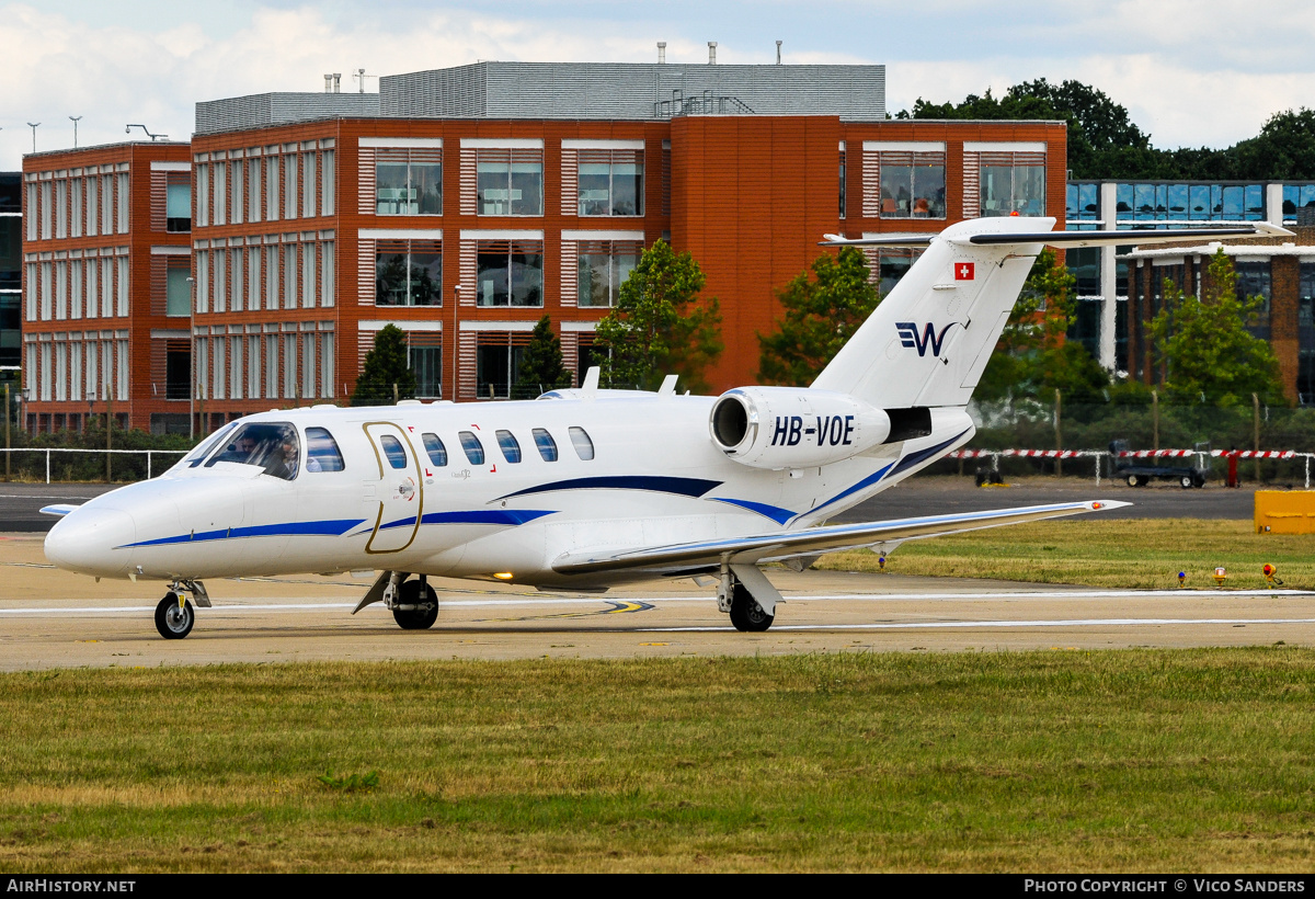 Aircraft Photo of HB-VOE | Cessna 525A CitationJet CJ2 | AirHistory.net #781655