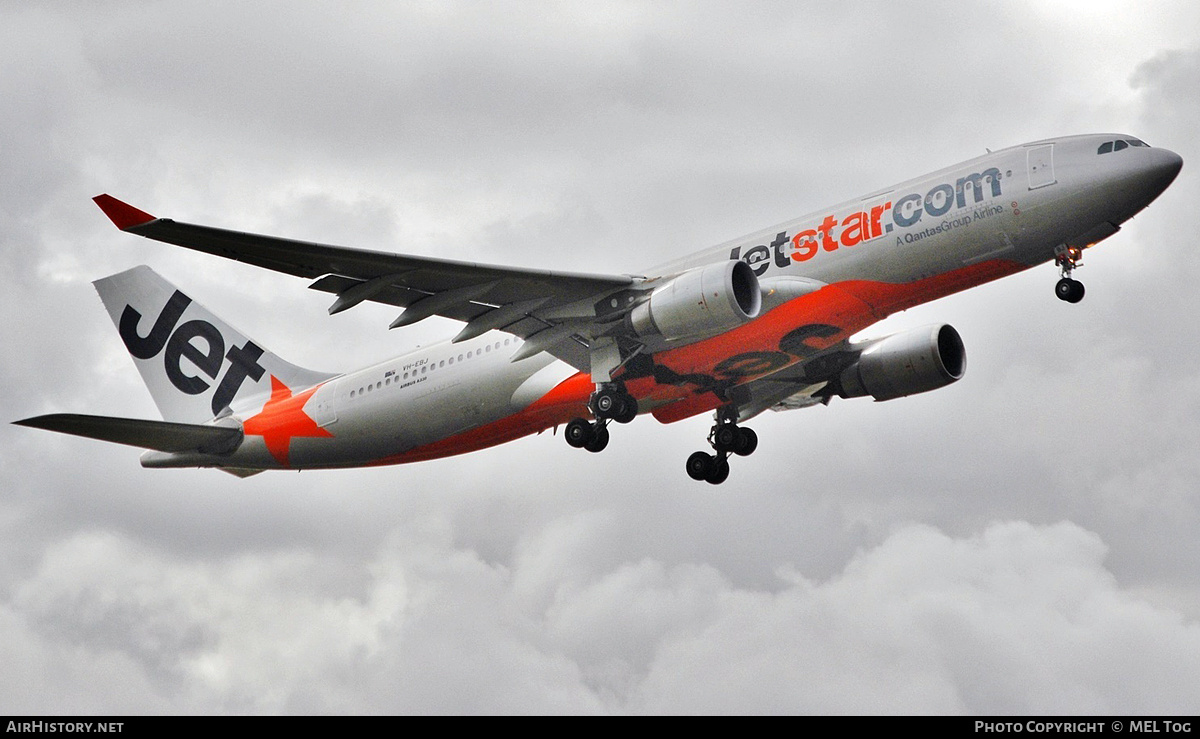 Aircraft Photo of VH-EBJ | Airbus A330-202 | Jetstar Airways | AirHistory.net #781657