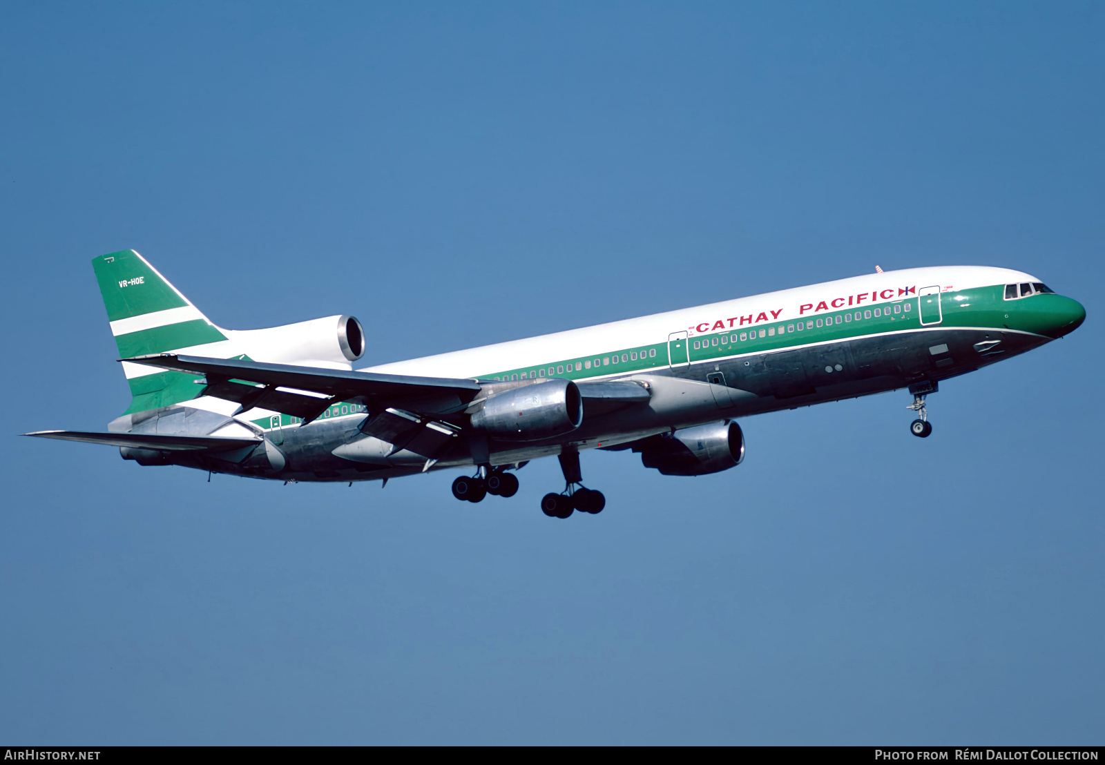 Aircraft Photo of VR-HOE | Lockheed L-1011-385-1 TriStar 1 | Cathay Pacific Airways | AirHistory.net #781669