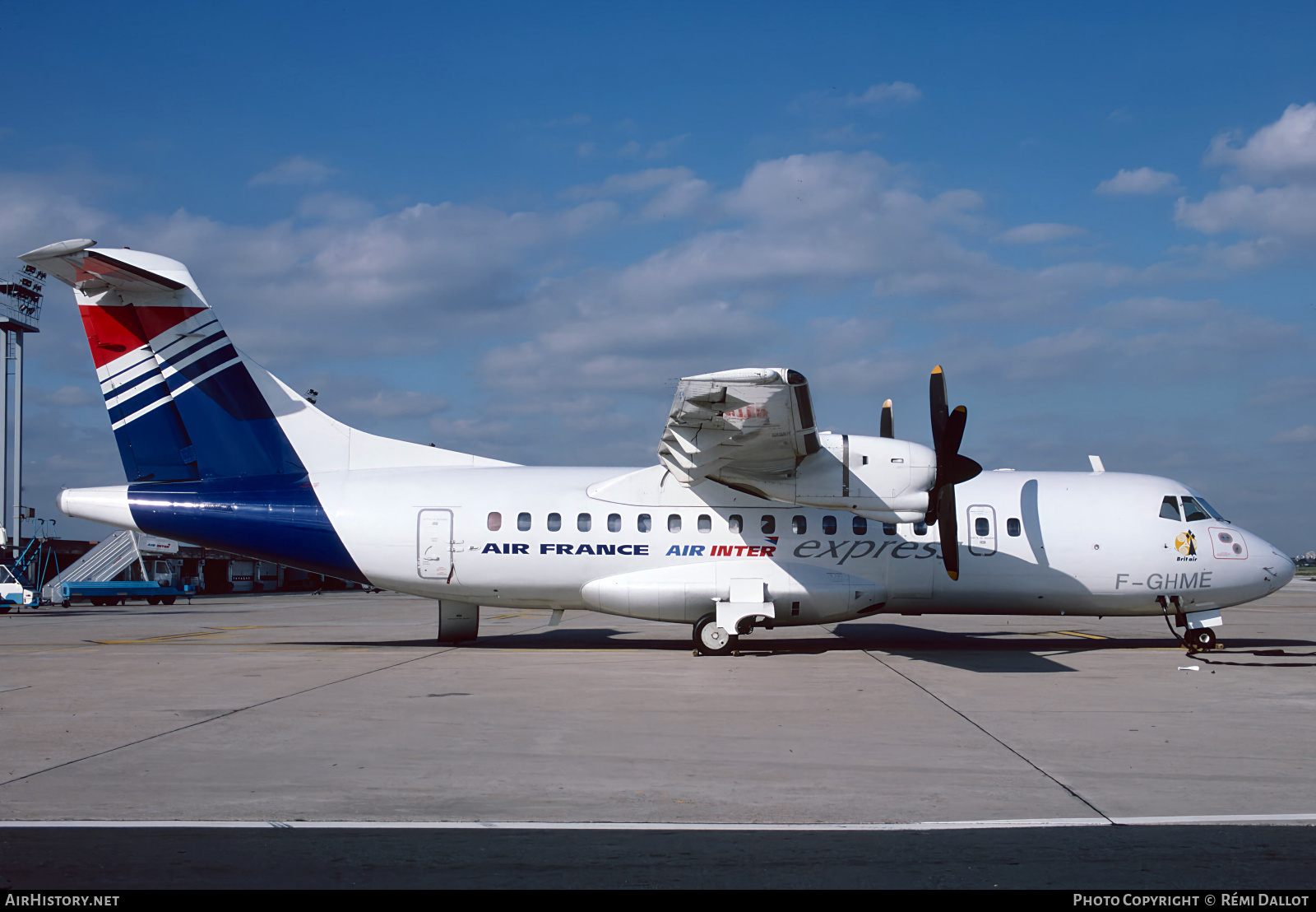 Aircraft Photo of F-GHME | ATR ATR-42-300 | Brit Air | AirHistory.net #781672
