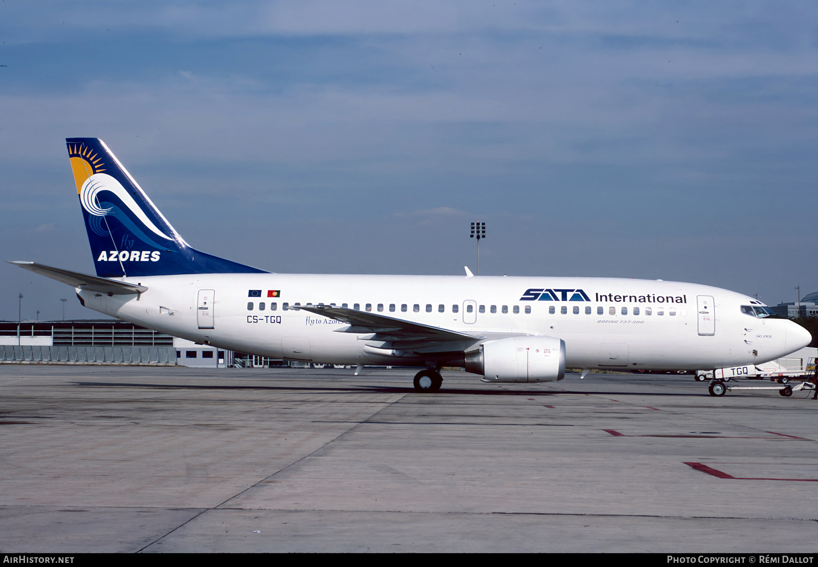 Aircraft Photo of CS-TGQ | Boeing 737-36N | SATA Internacional | AirHistory.net #781682