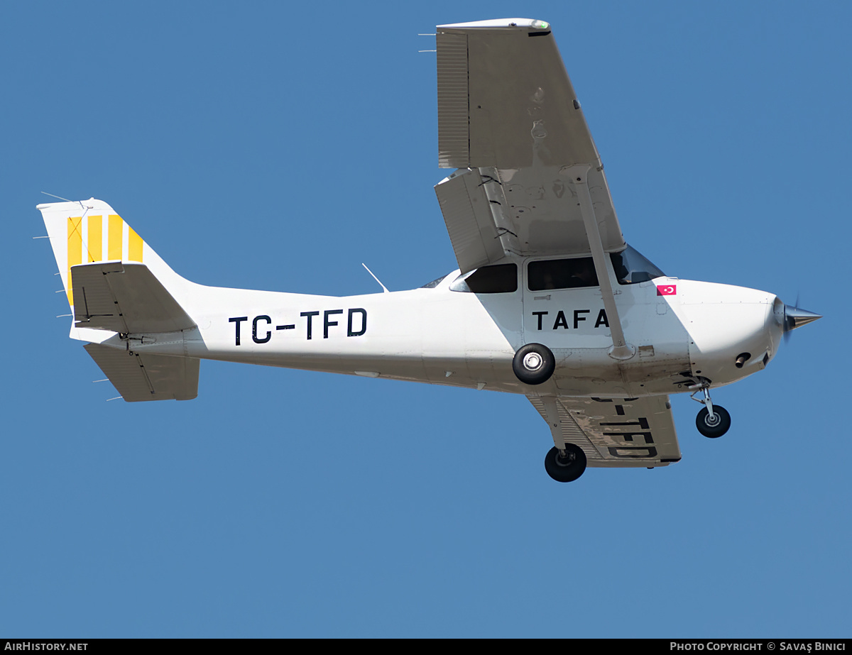 Aircraft Photo of TC-TFD | Cessna 172S Skyhawk SP | TAFA - Turkish Airlines Flight Academy | AirHistory.net #781702