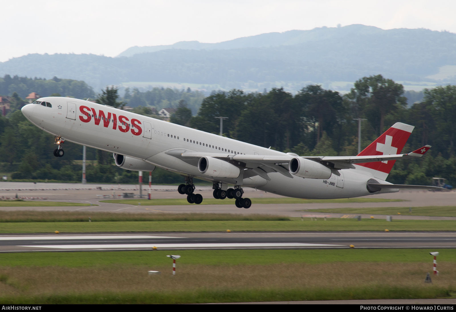 Aircraft Photo of HB-JMB | Airbus A340-313X | Swiss International Air Lines | AirHistory.net #781720