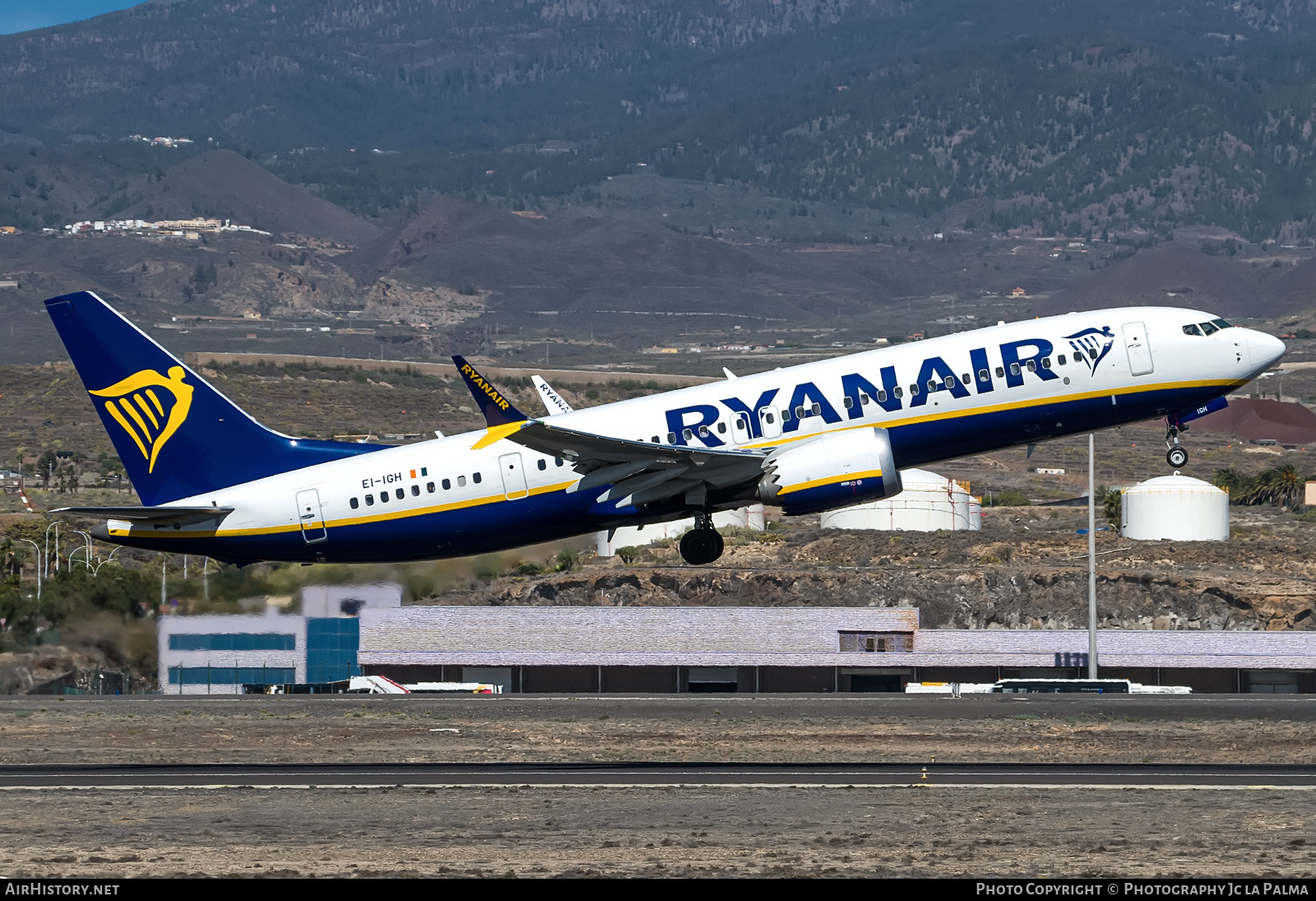 Aircraft Photo of EI-IGH | Boeing 737-8200 Max 200 | Ryanair | AirHistory.net #781724